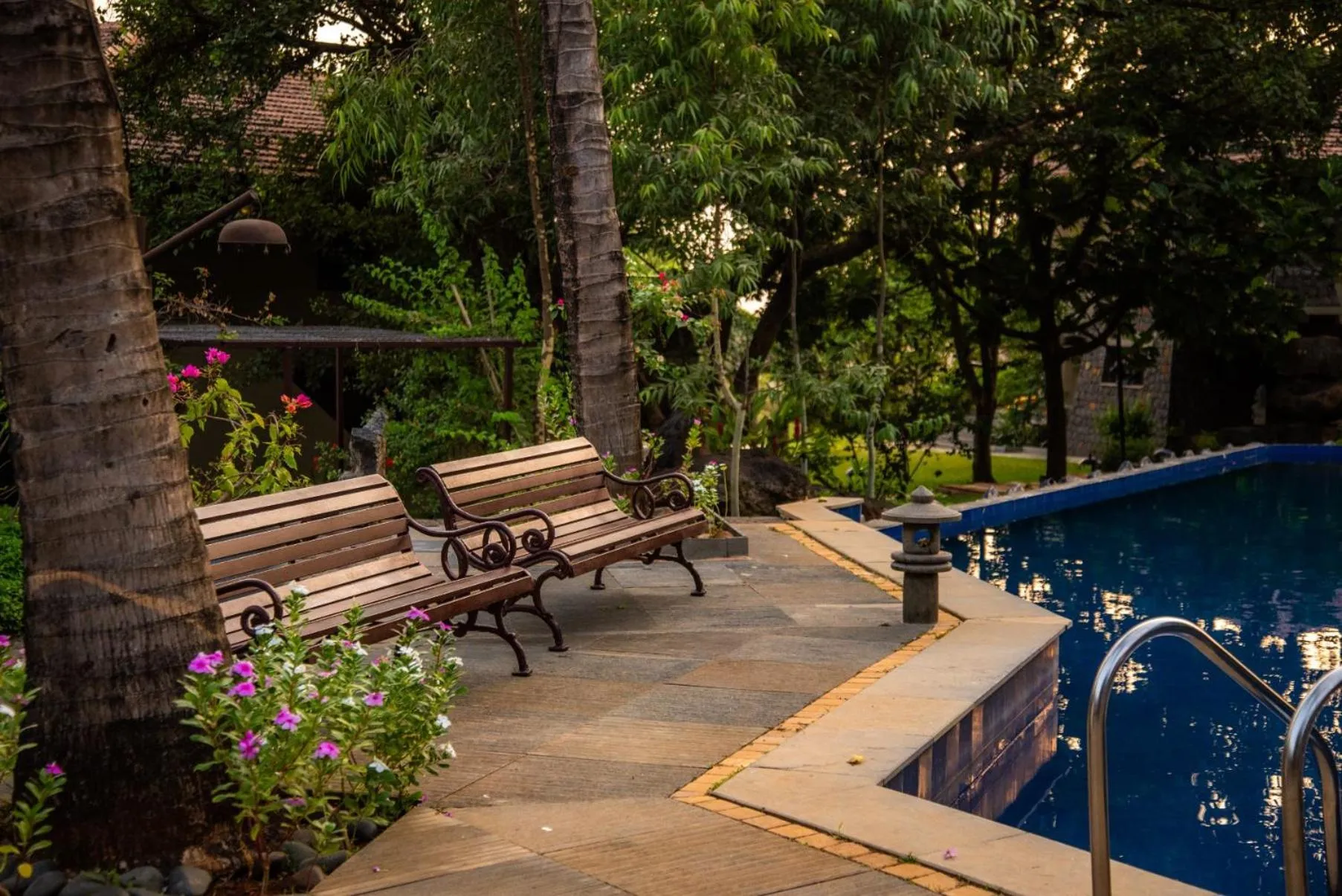 Aqua park in Malhar Machi Mountain Resorts