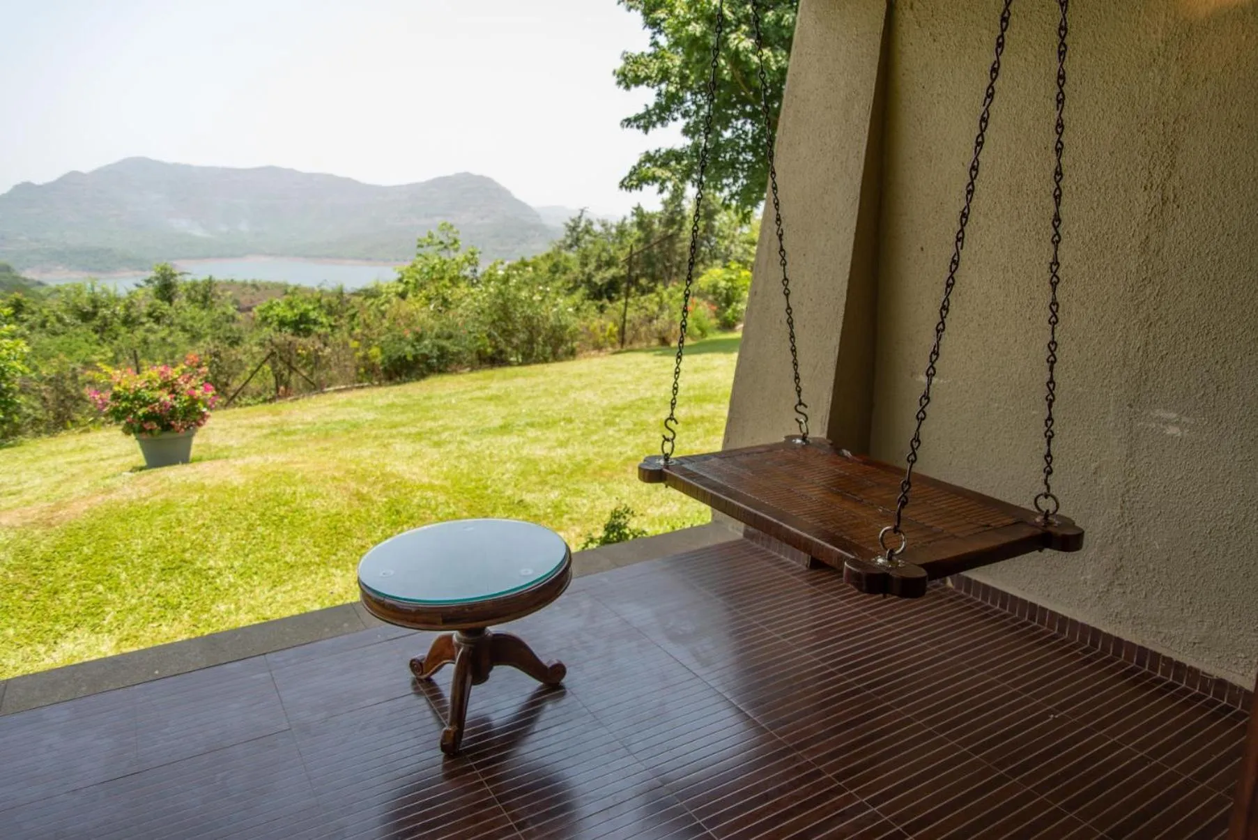 Lake view in Malhar Machi Mountain Resorts