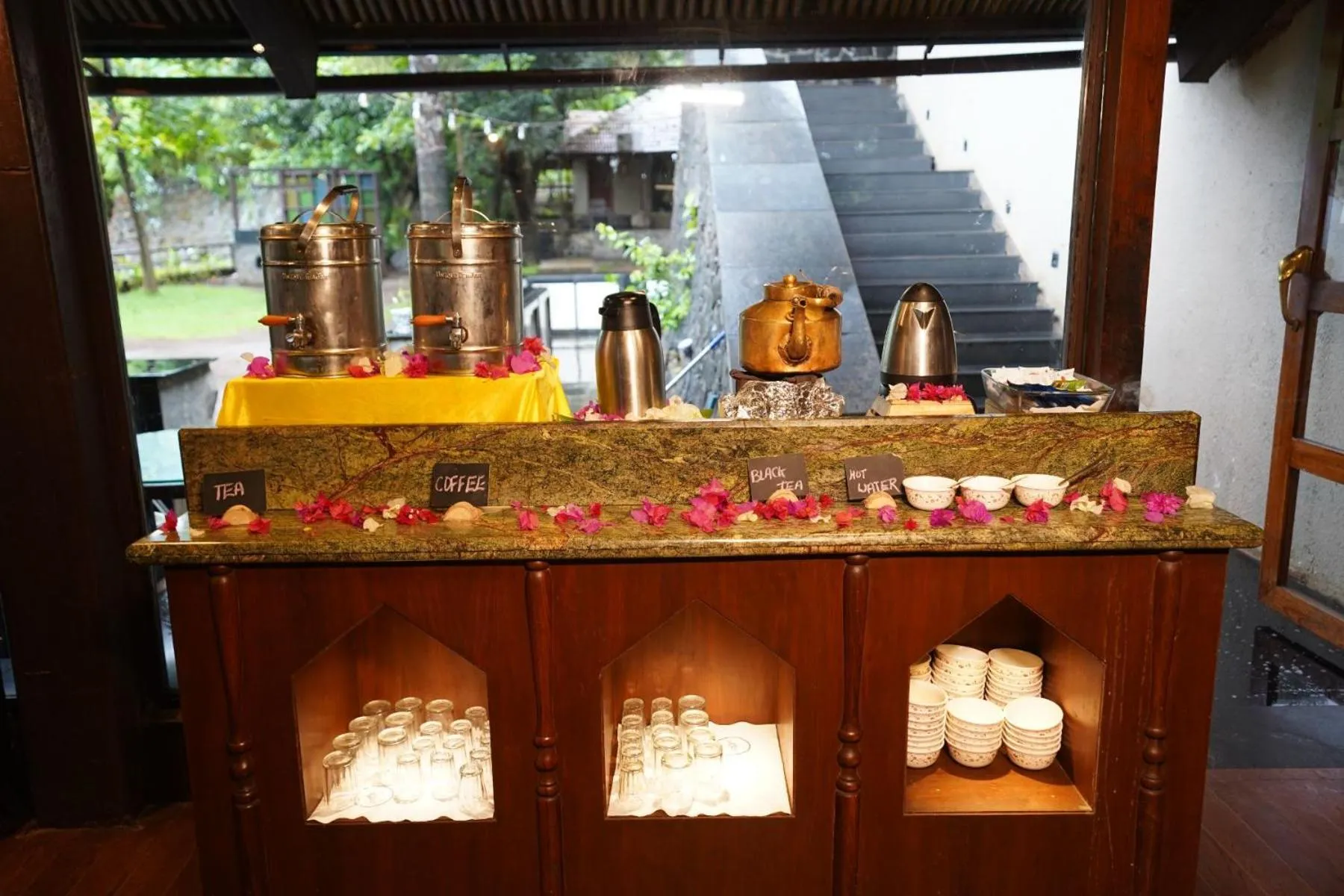 Breakfast in Malhar Machi Mountain Resorts