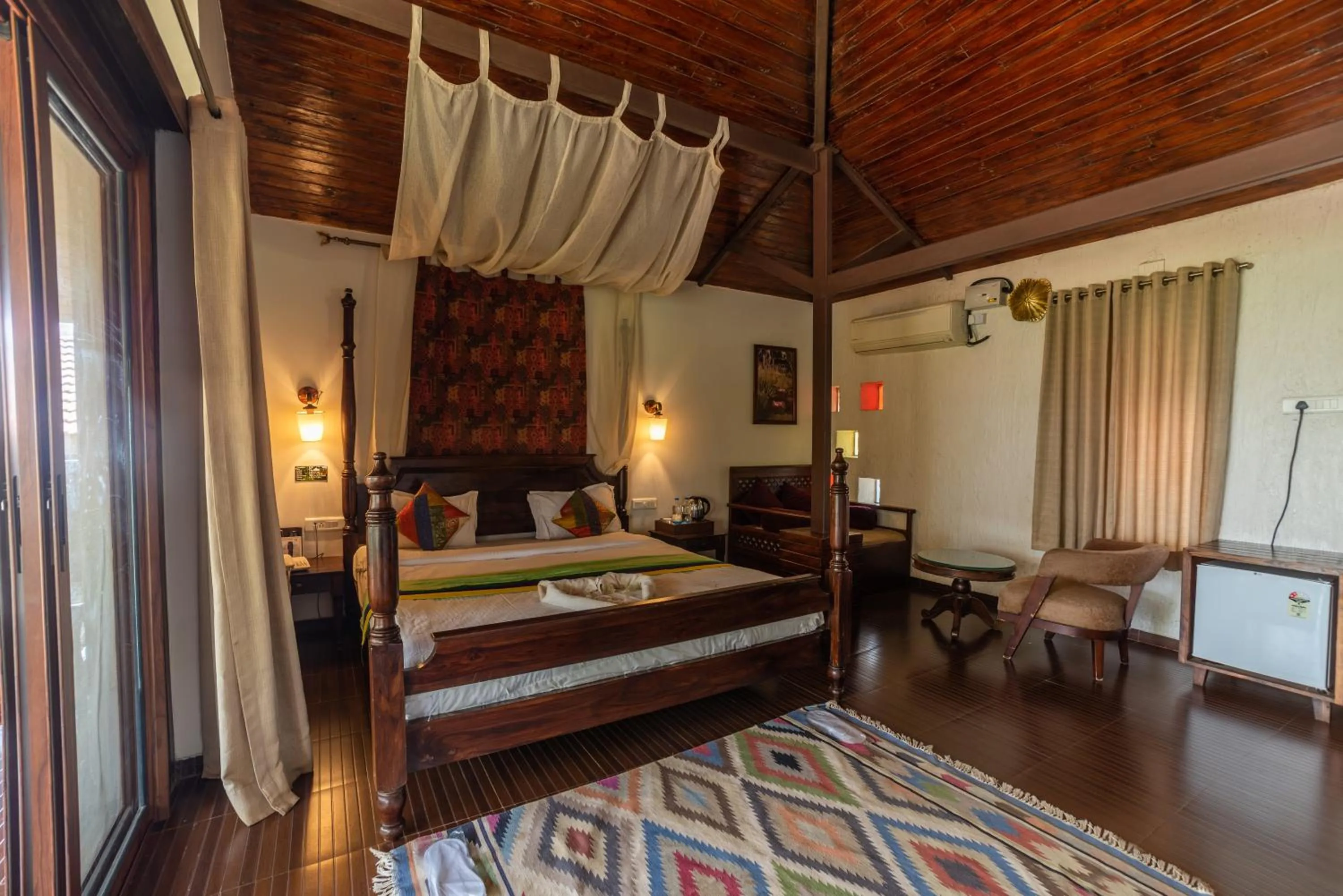 Bedroom in Malhar Machi Mountain Resorts