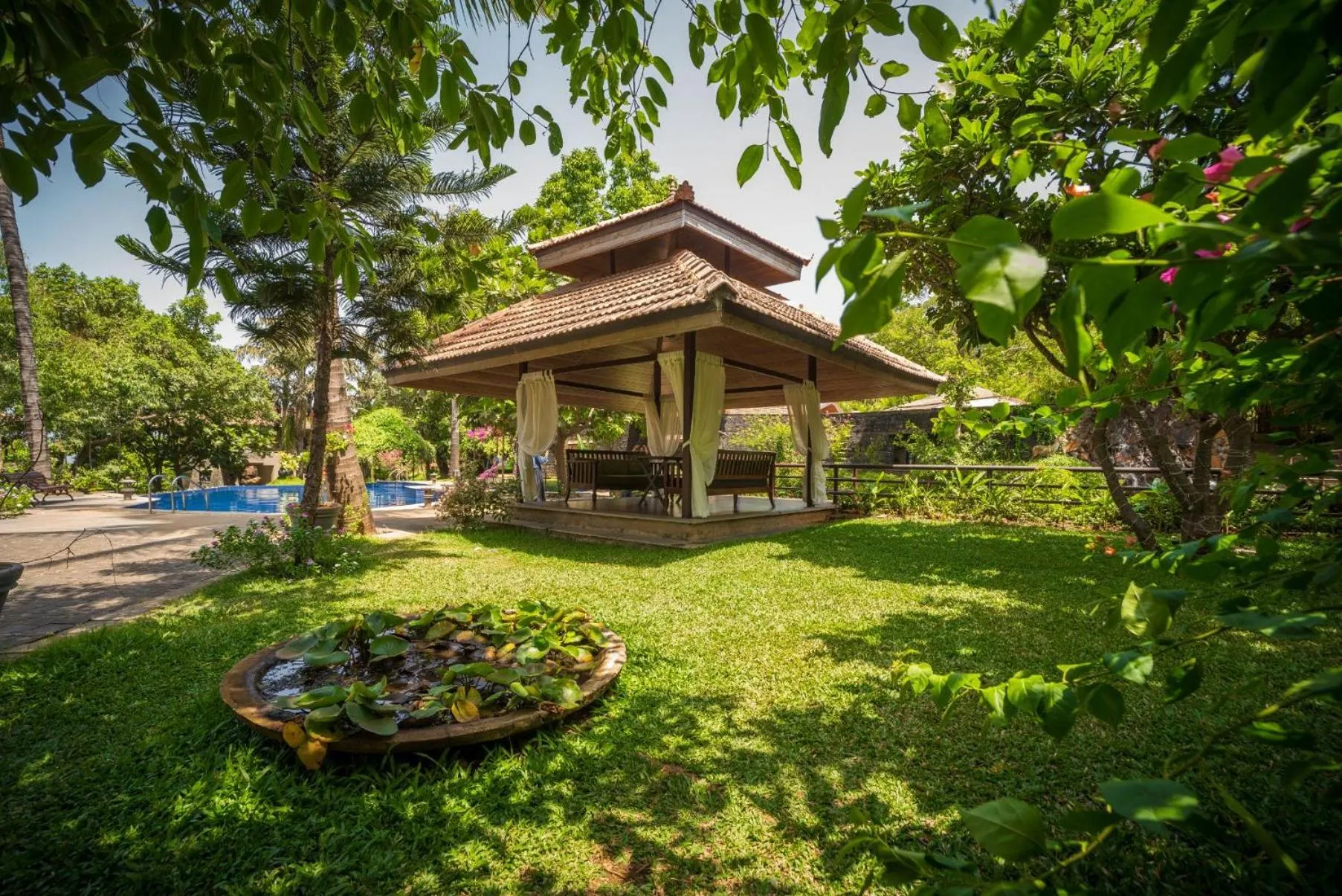 Garden in Malhar Machi Mountain Resorts