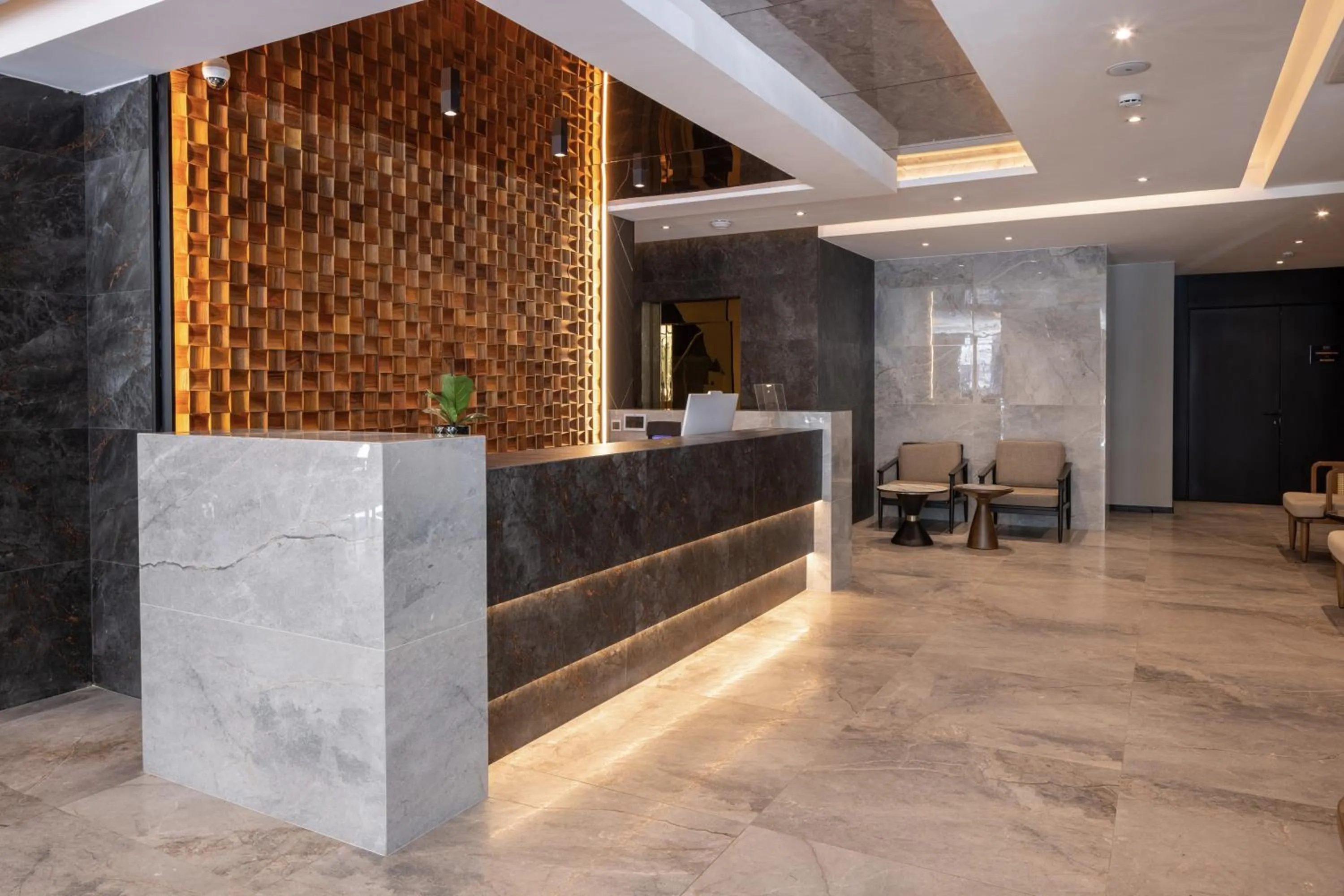 Lobby or reception in Nobel Design Hotel