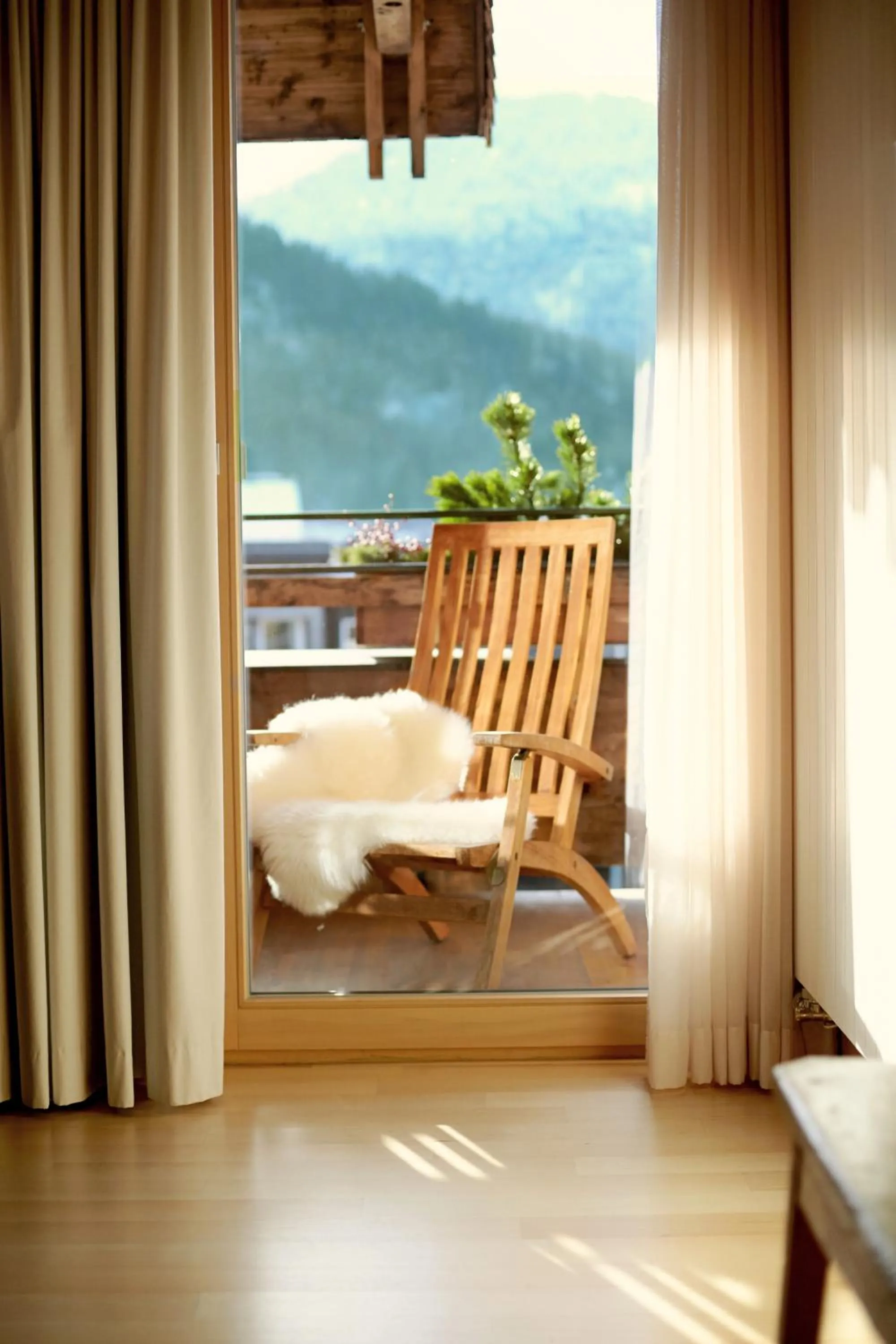 Balcony/Terrace in Hotel Post Bezau