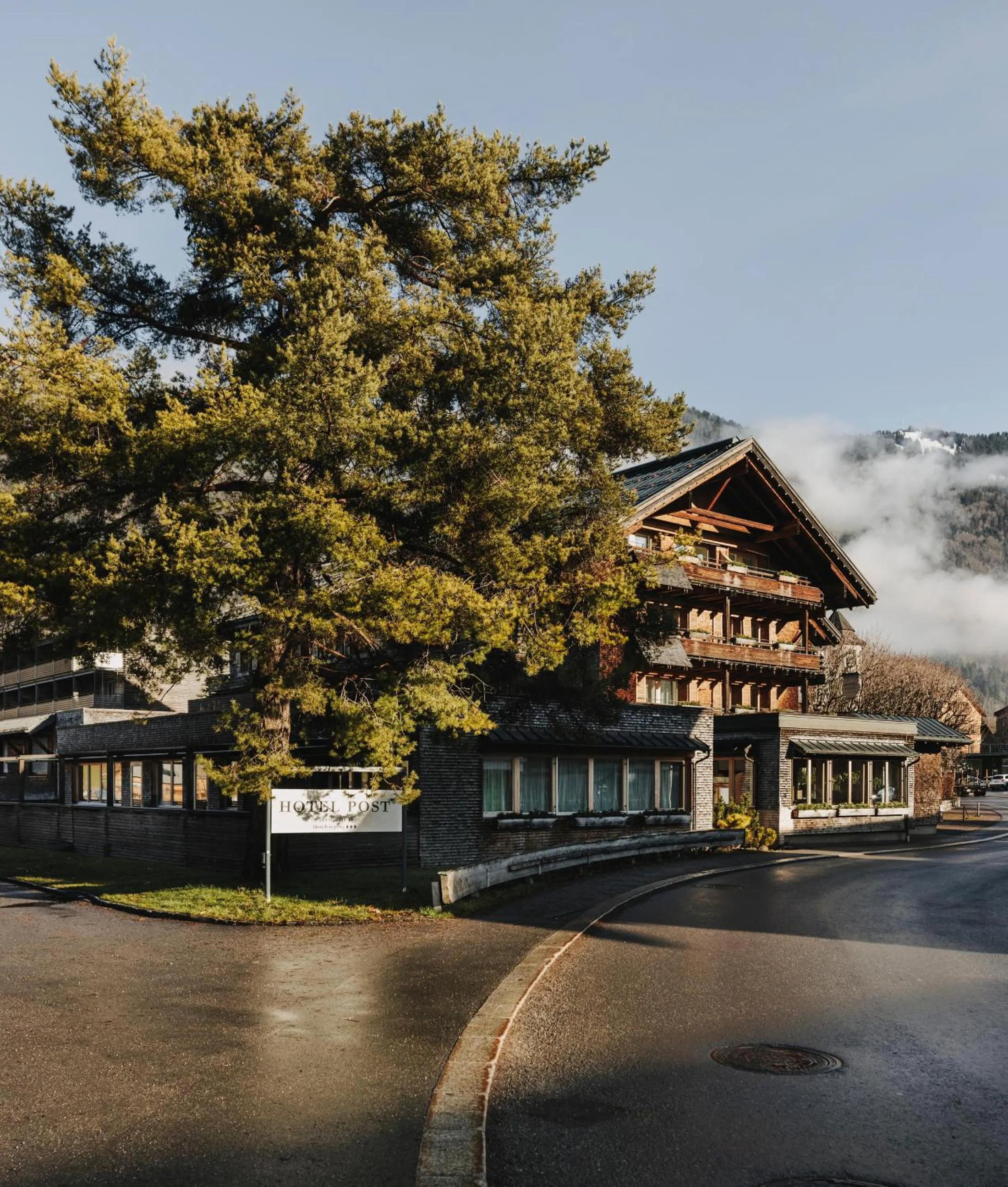 Property building in Hotel Post Bezau