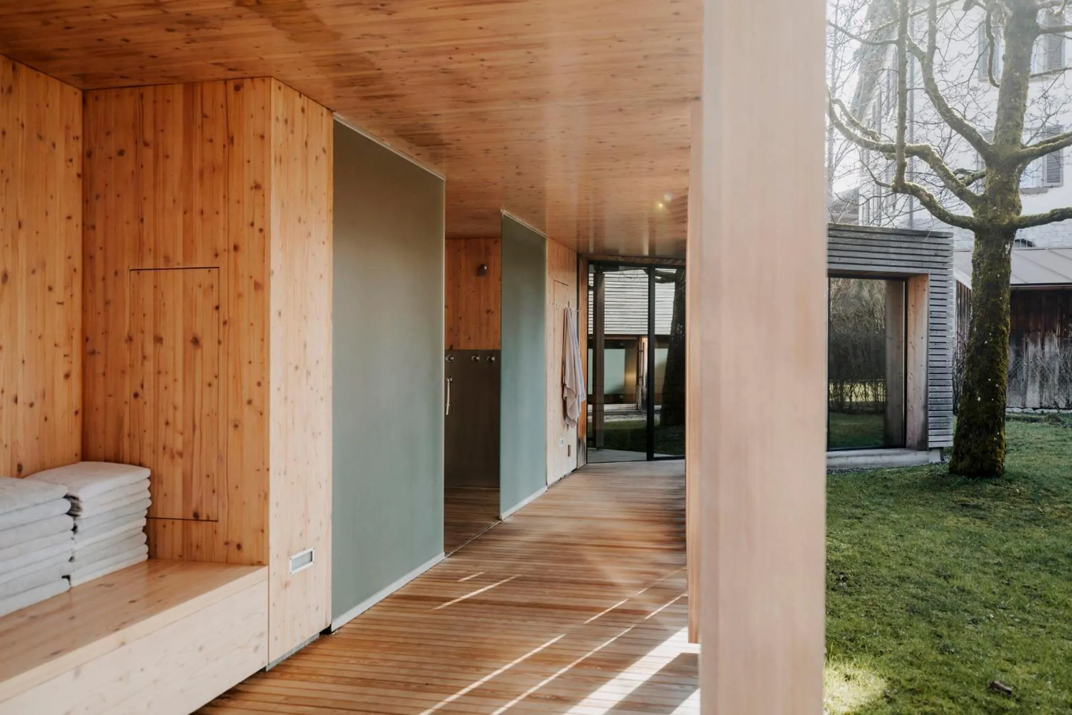 Sauna in Hotel Post Bezau