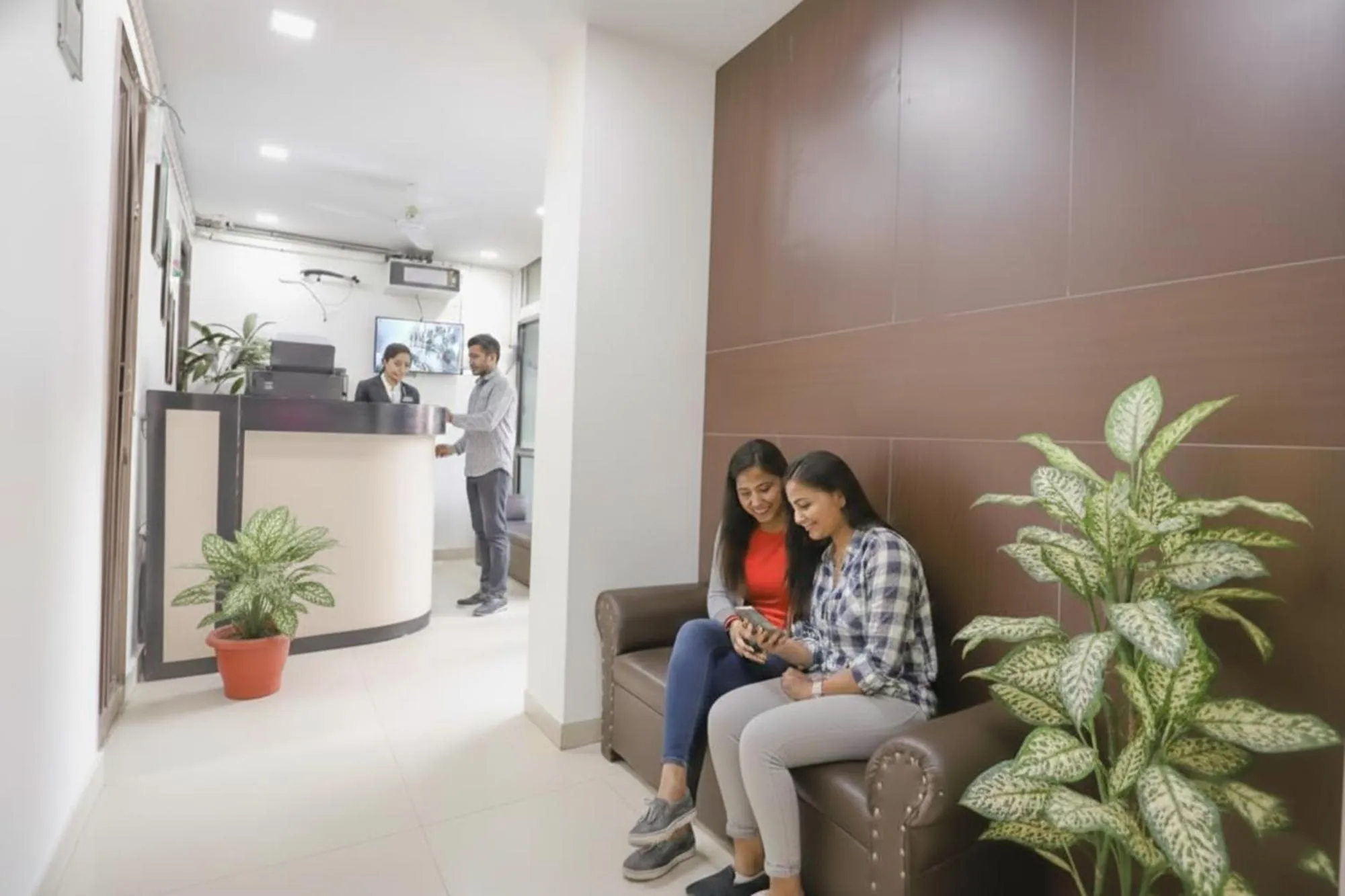 Seating area in Via Premium Room I