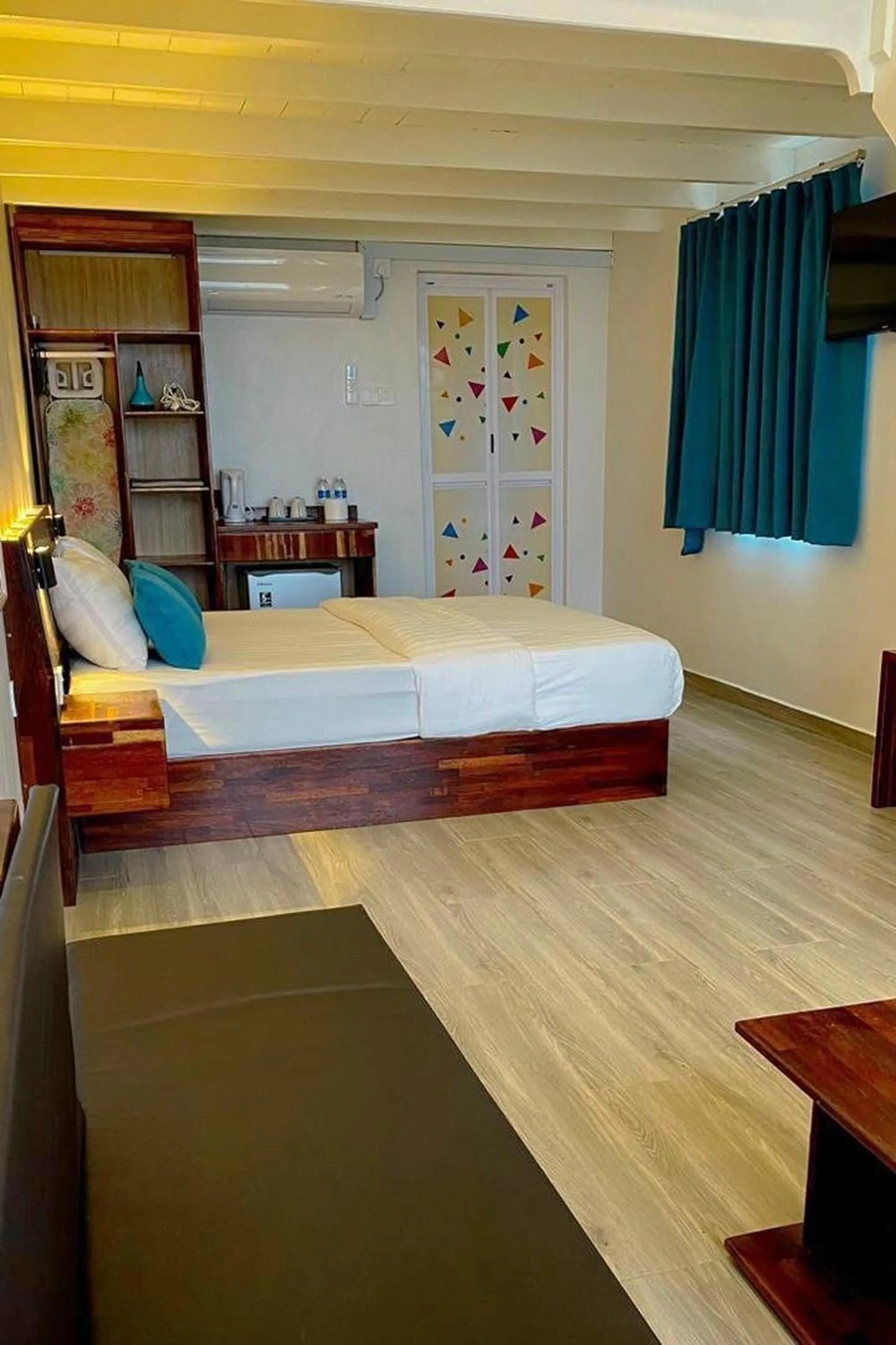 Bed in Coastal Bay Dungun Staycation