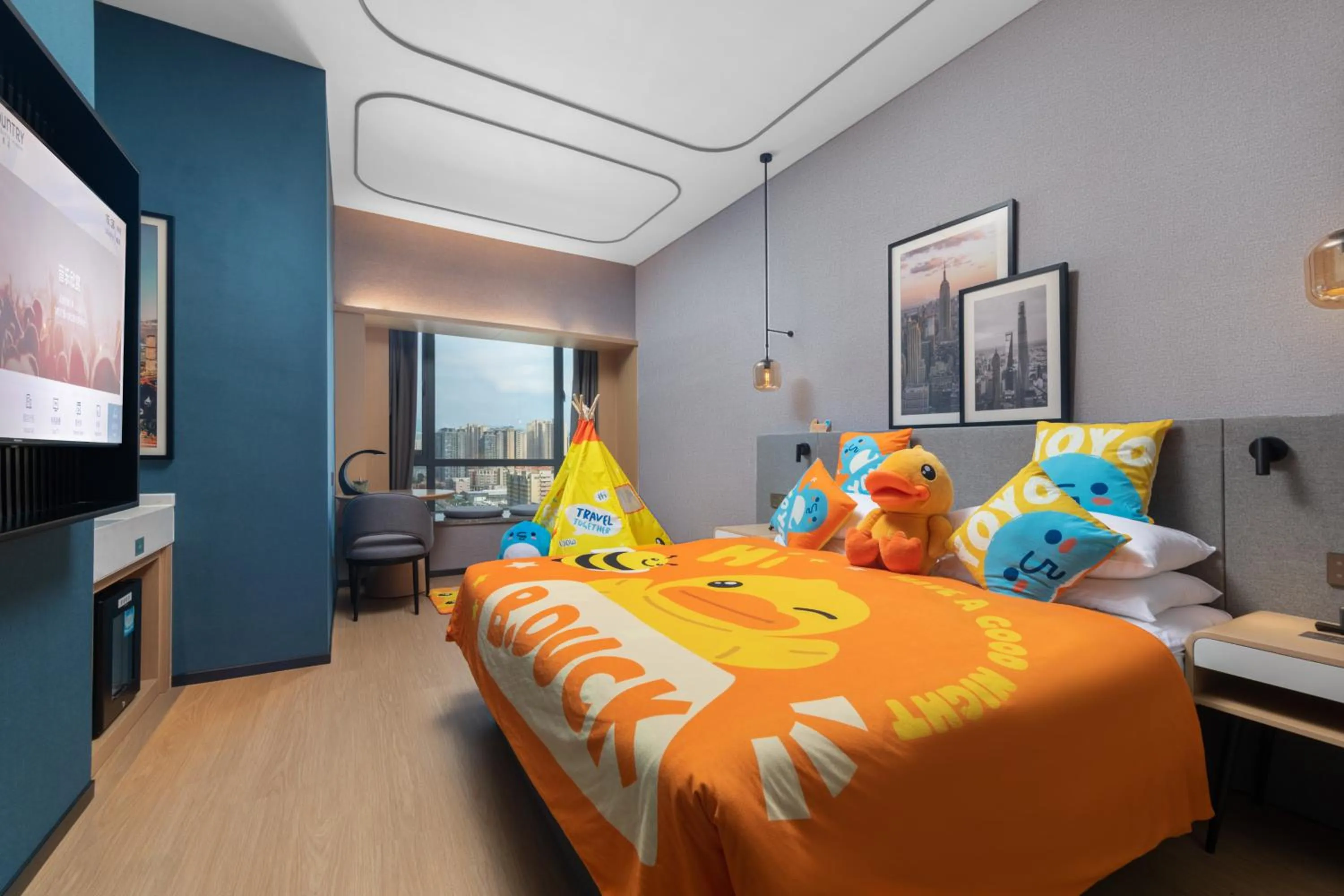 Bed in Country Inn & Suites by Radisson - Taishan East Branch