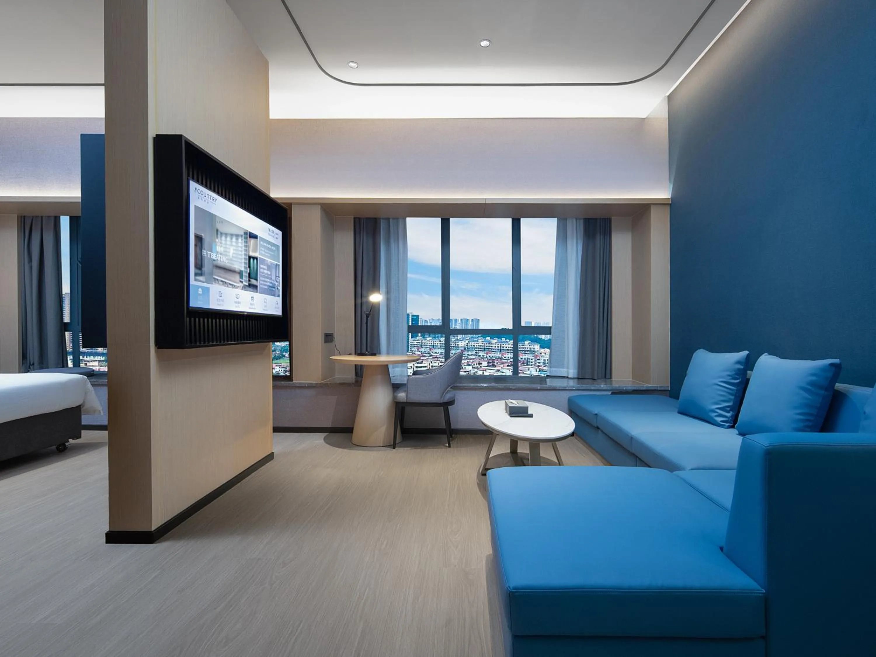 Seating area in Country Inn & Suites by Radisson - Taishan East Branch