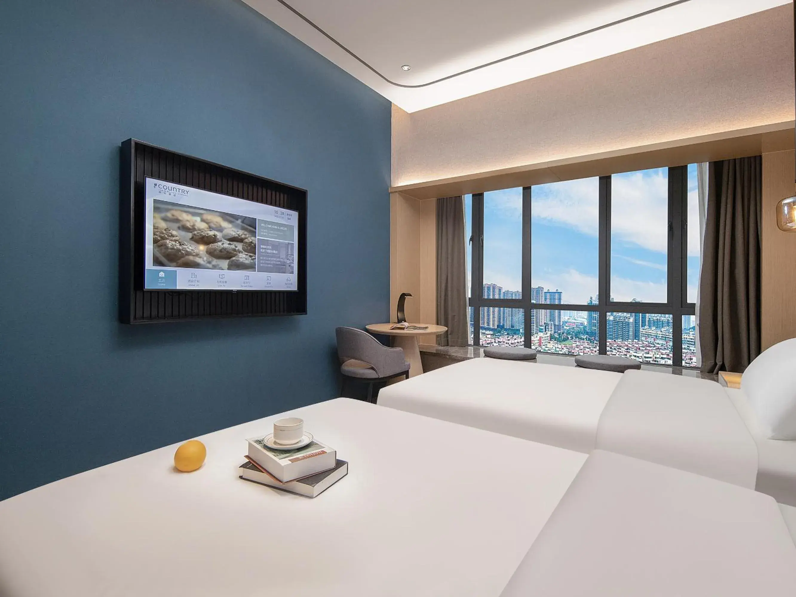 Bed in 丽怡酒店 台山东门店 Country Inn & Suites by Radisson - Taishan East Branch Bed in 丽怡酒店 台山东门店 Country Inn & Suites by Radisson - Taishan East Branch