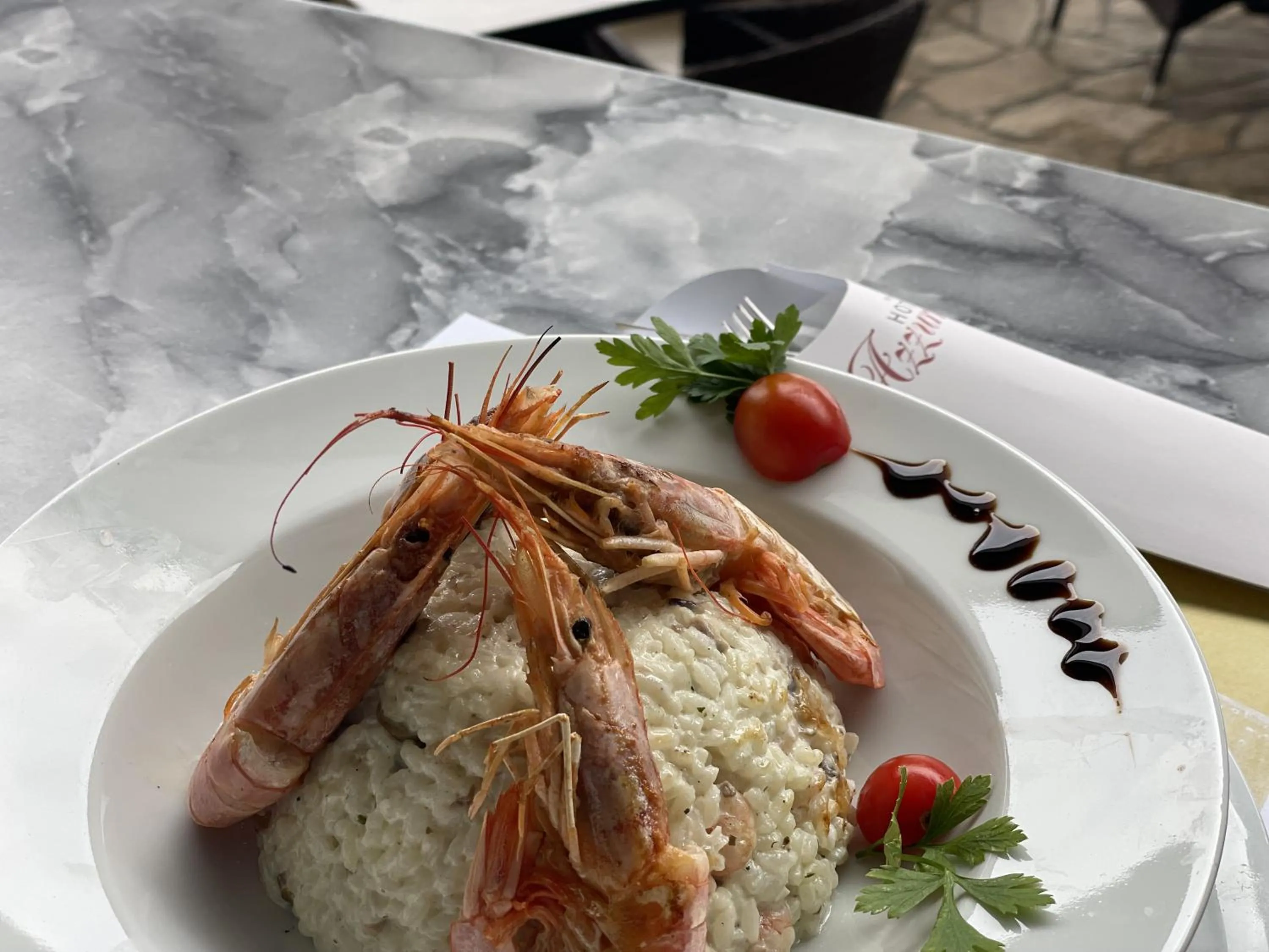 Food close-up in Hotel Azzurro