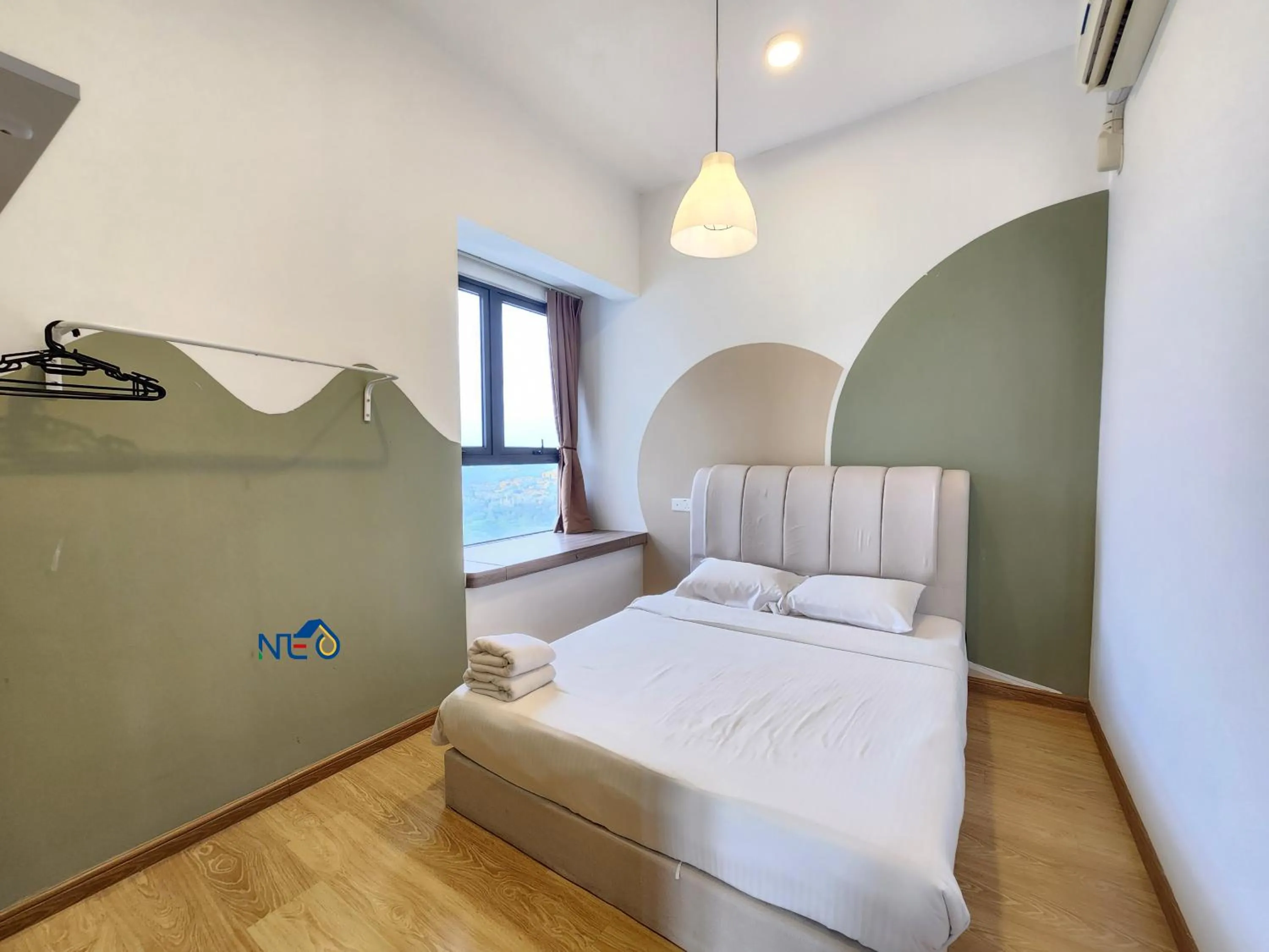 Bed in Country Garden Danga Bay InStyle Sea View Homestay Suite by NEO
