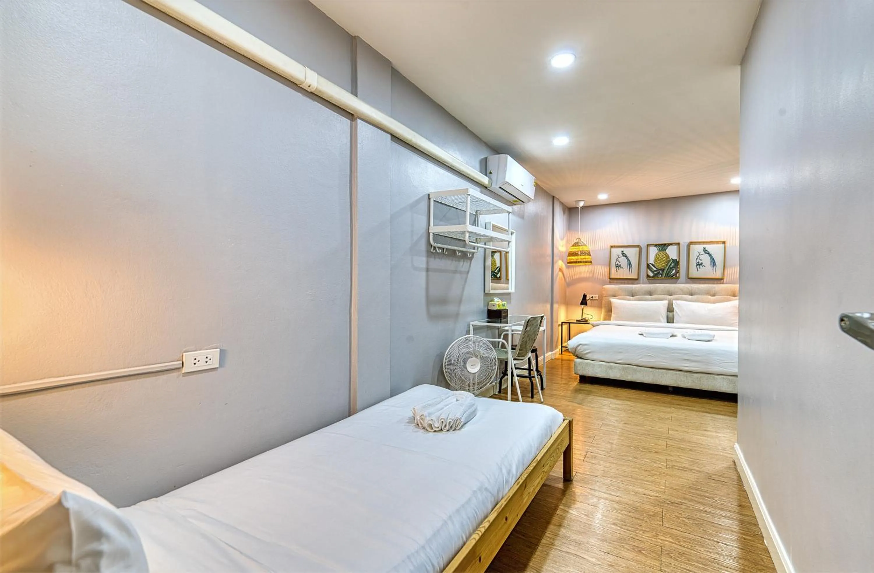 Bedroom, Bed in Bangkok Watergate Townhouse 曼谷中心水門家