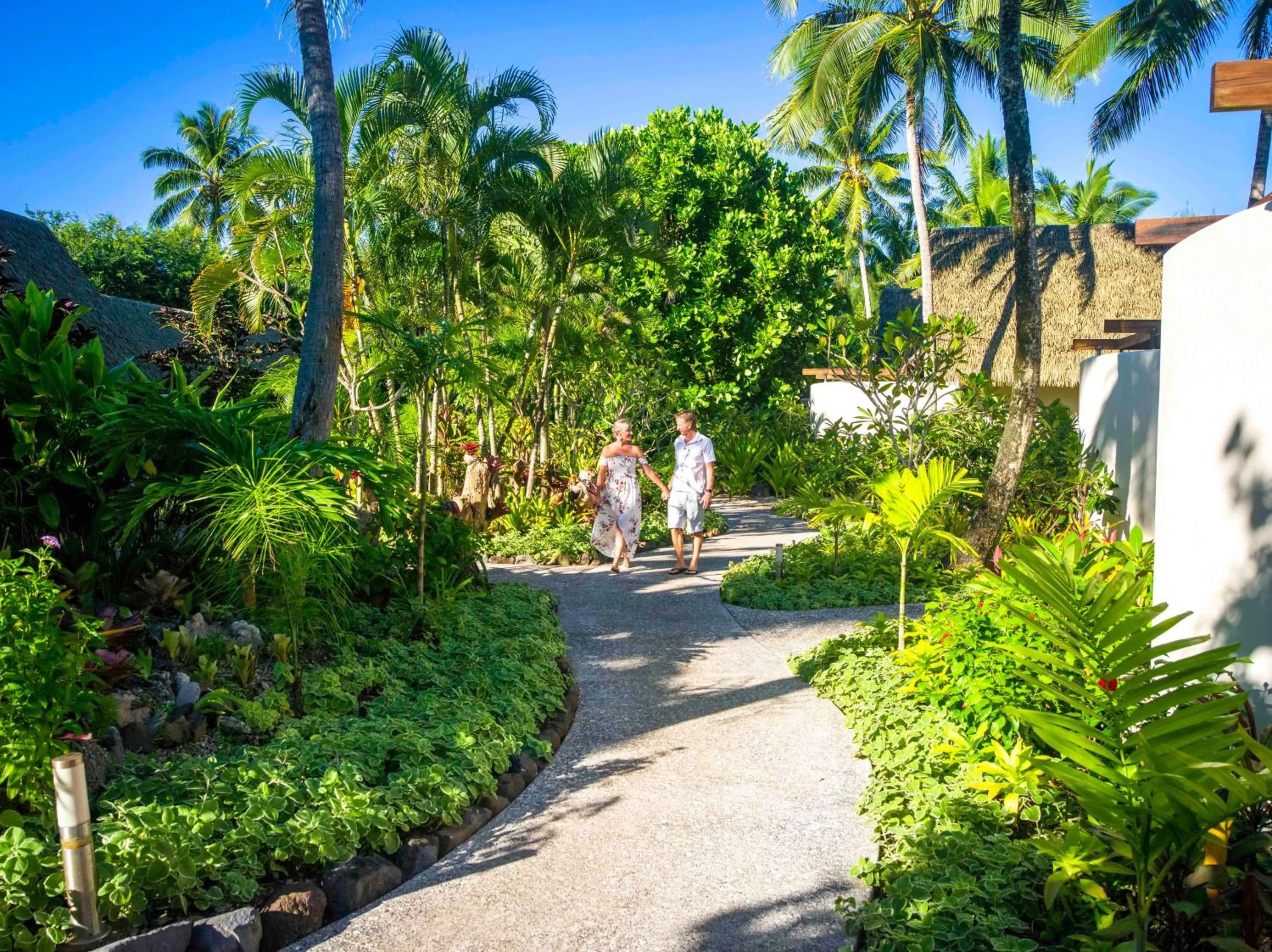 Garden in Little Polynesian Resort