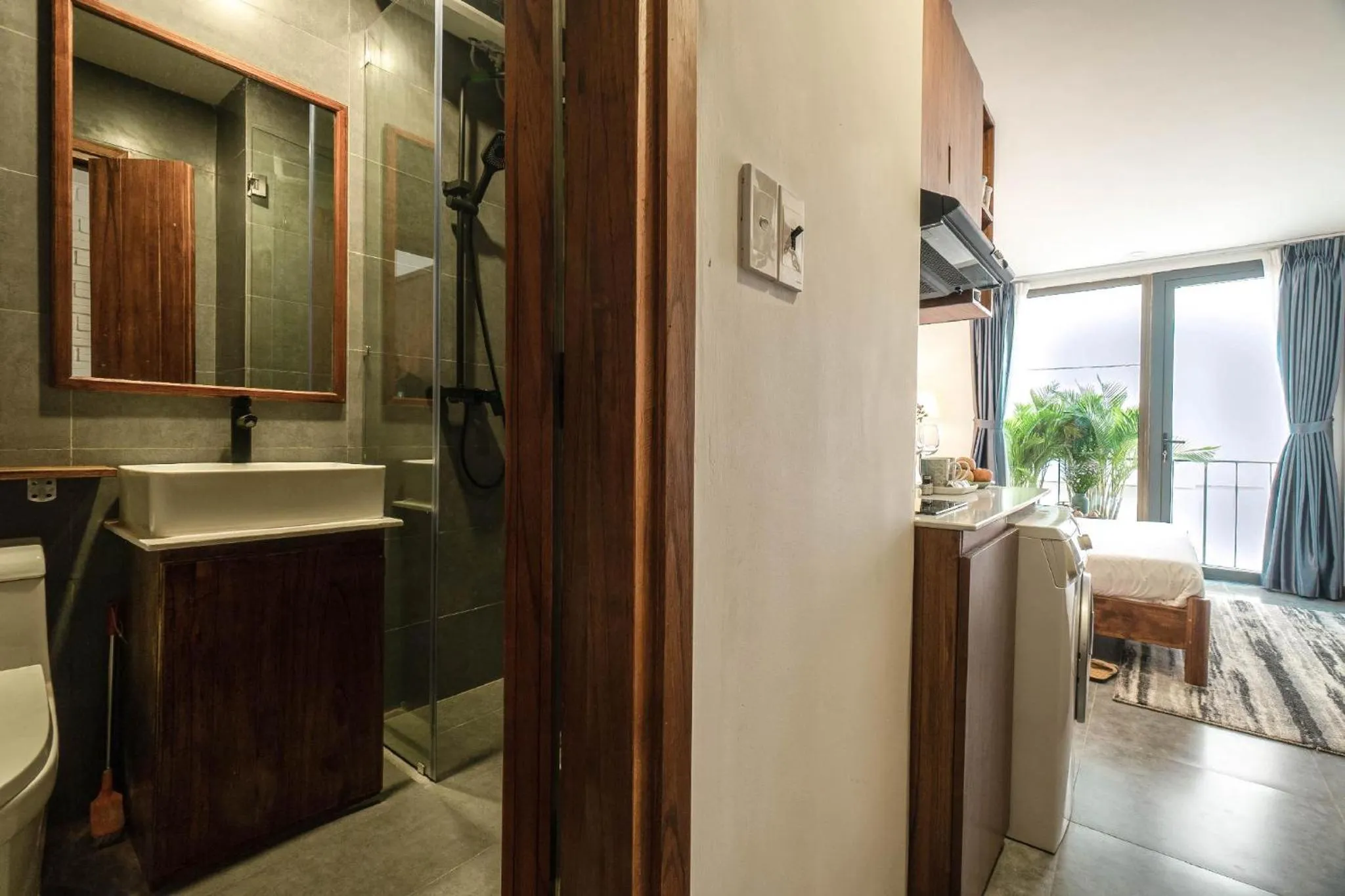 Shower in Nexus House Garden Thao Dien