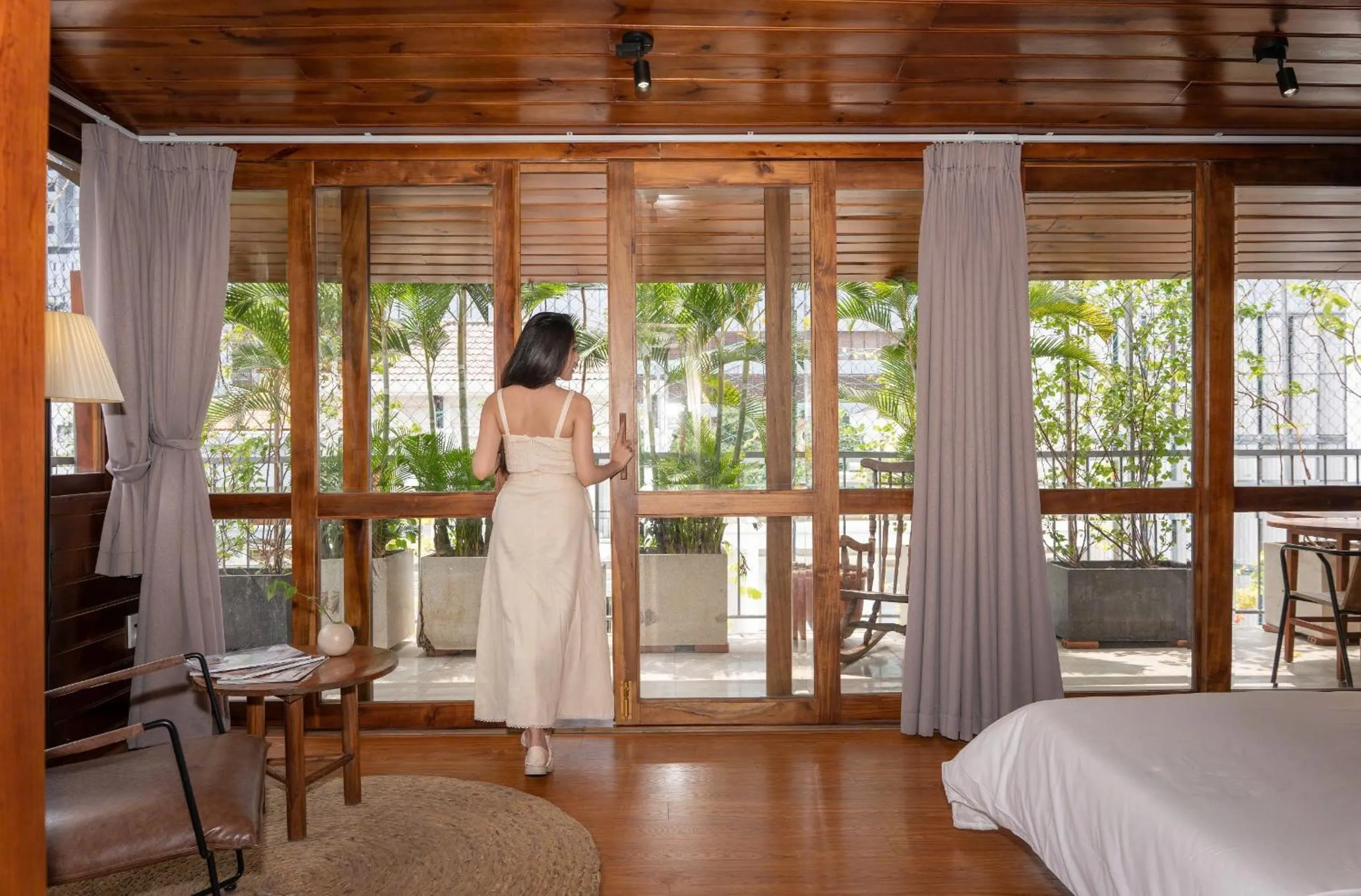 Bed in Nexus House Garden Thao Dien