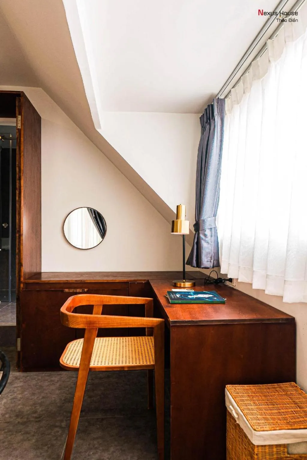 Seating area in Nexus House Garden Thao Dien