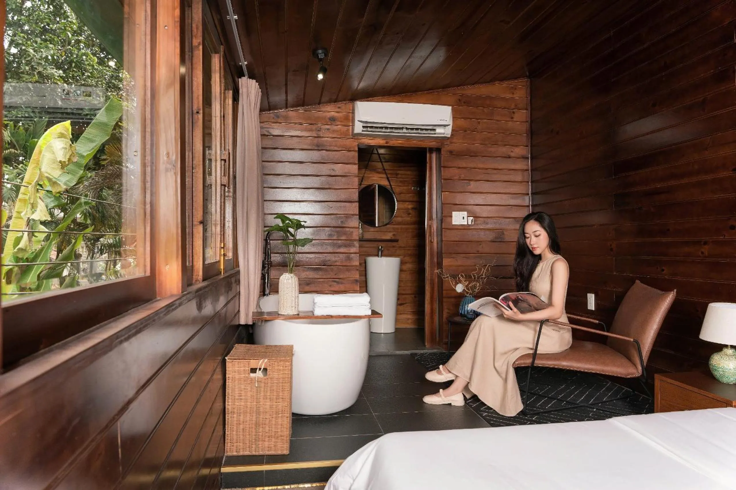 Bed in Nexus House Garden Thao Dien