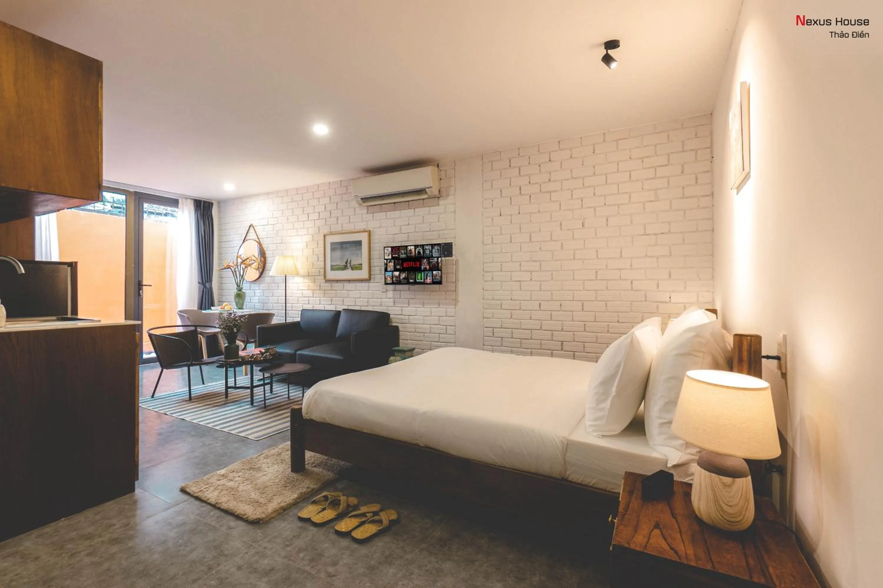 Bed in Nexus House Garden Thao Dien