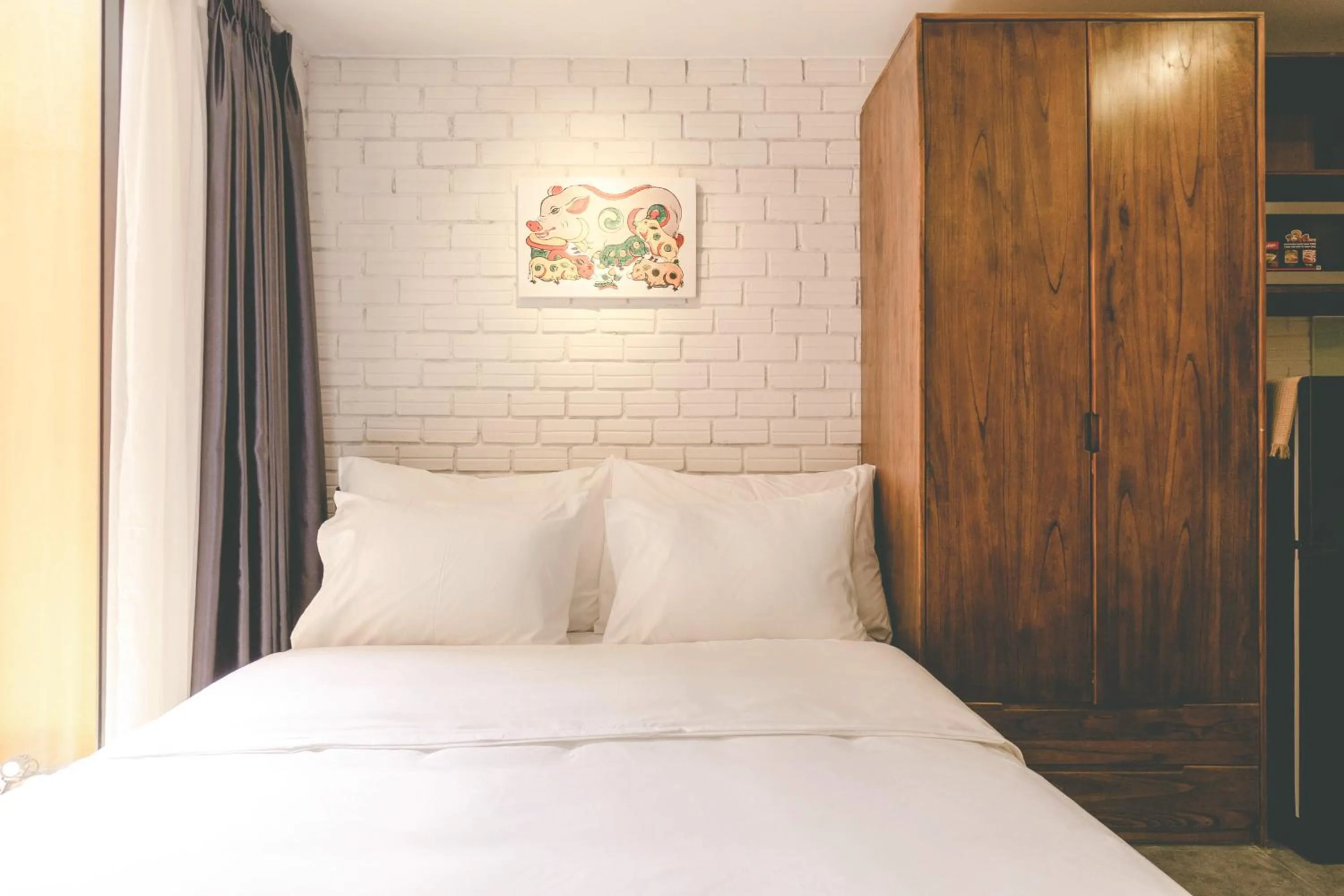 Bed in Nexus House Garden Thao Dien