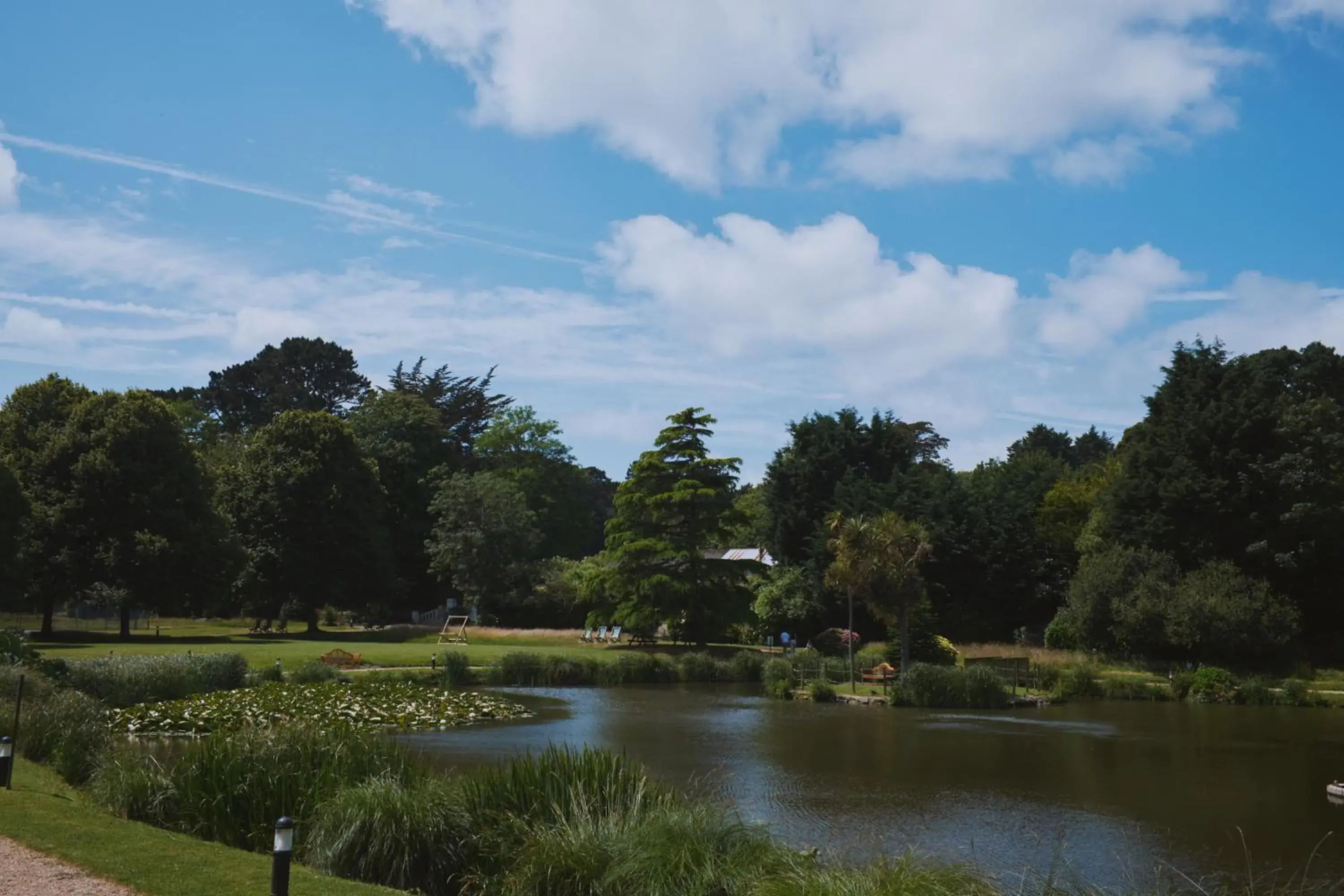 Lake view in St. Pierre Park Hotel & Golf Lake view in St. Pierre Park Hotel & Golf