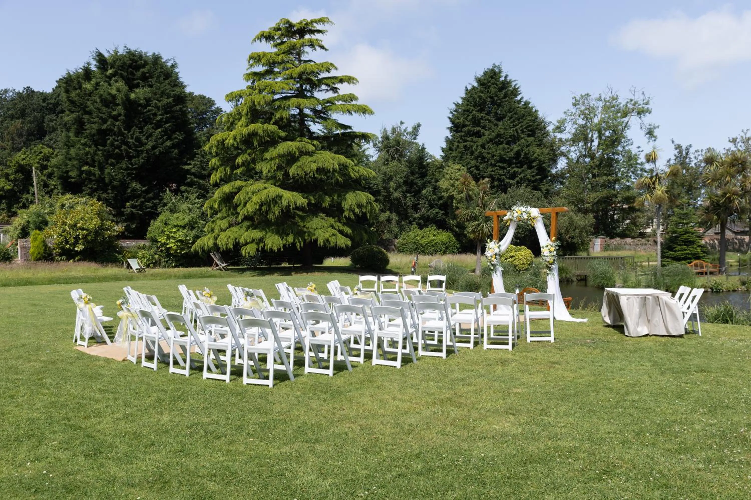 Garden in St. Pierre Park Hotel & Golf