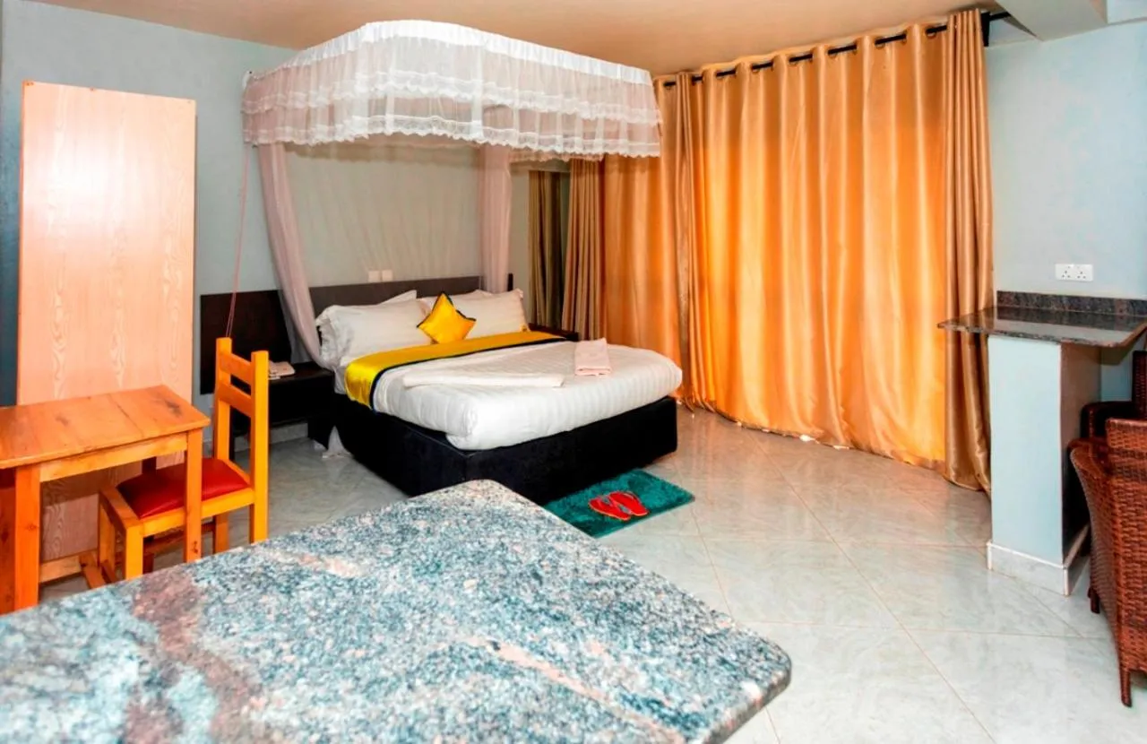 Bed in Sky Beach Hotel