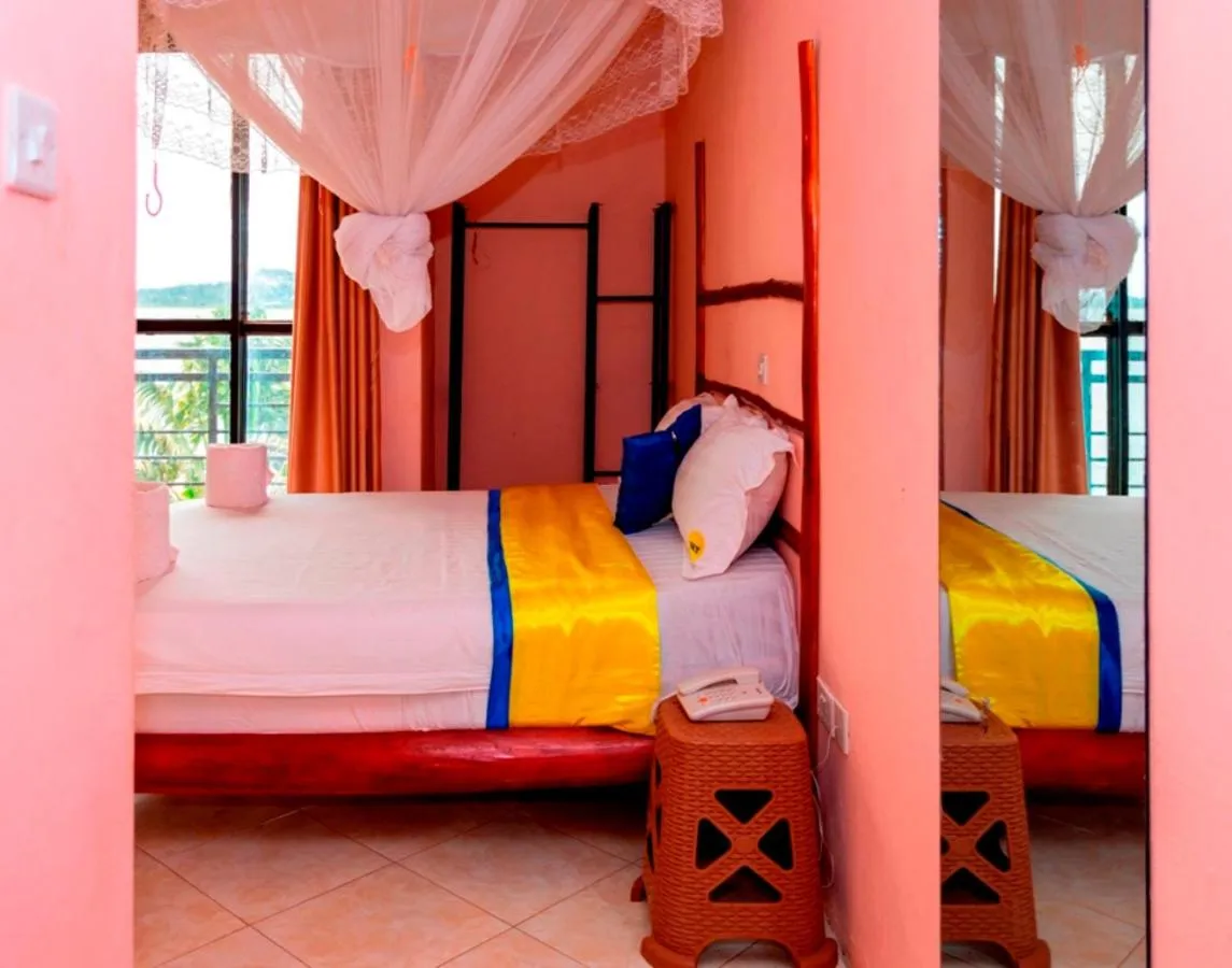 Bed in Sky Beach Hotel