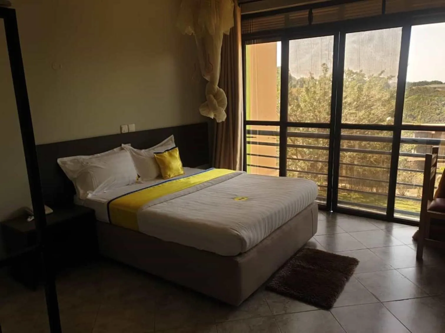 Bed in Sky Beach Hotel