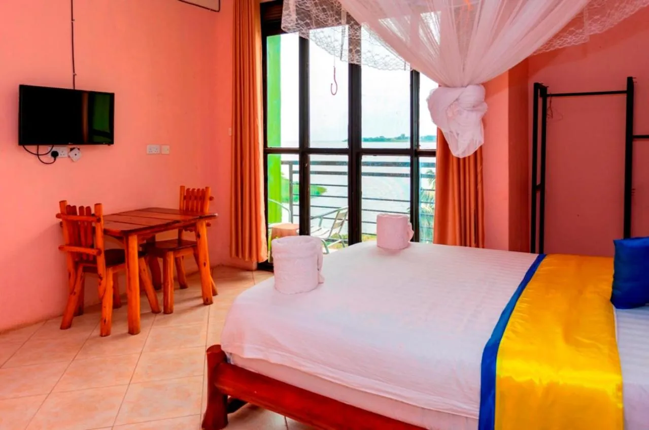 Bed in Sky Beach Hotel