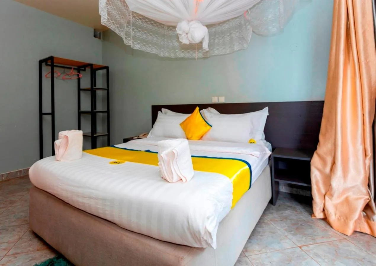 Bed in Sky Beach Hotel