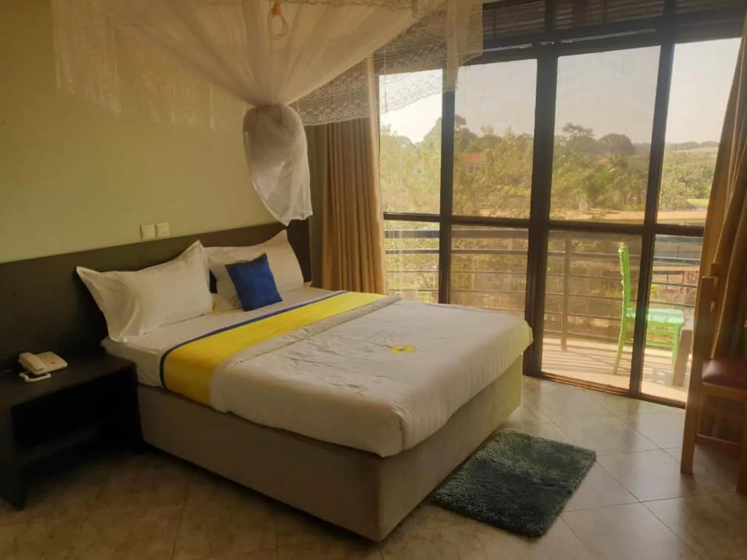 Bed in Sky Beach Hotel