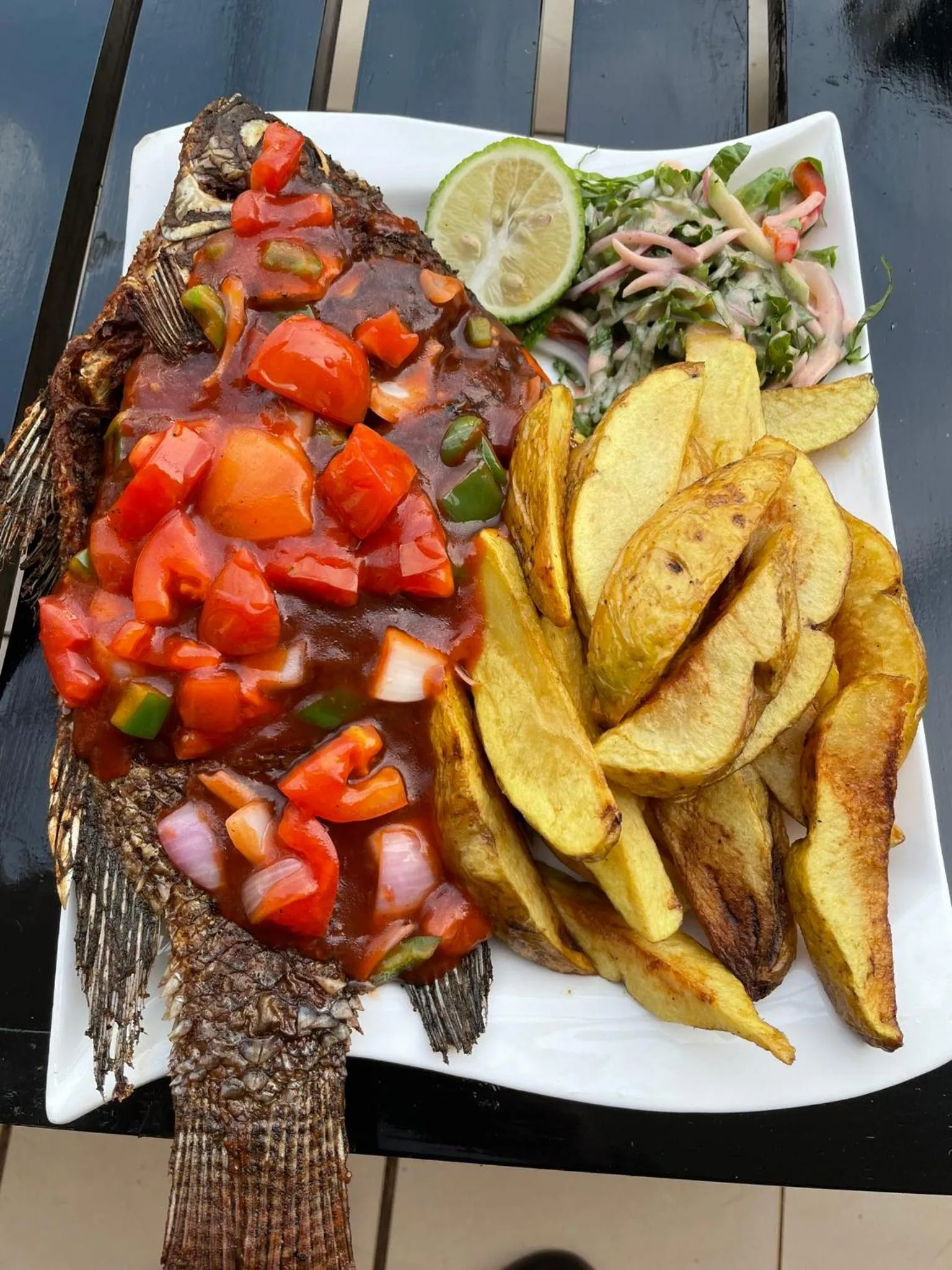 Restaurant/places to eat in Sky Beach Hotel