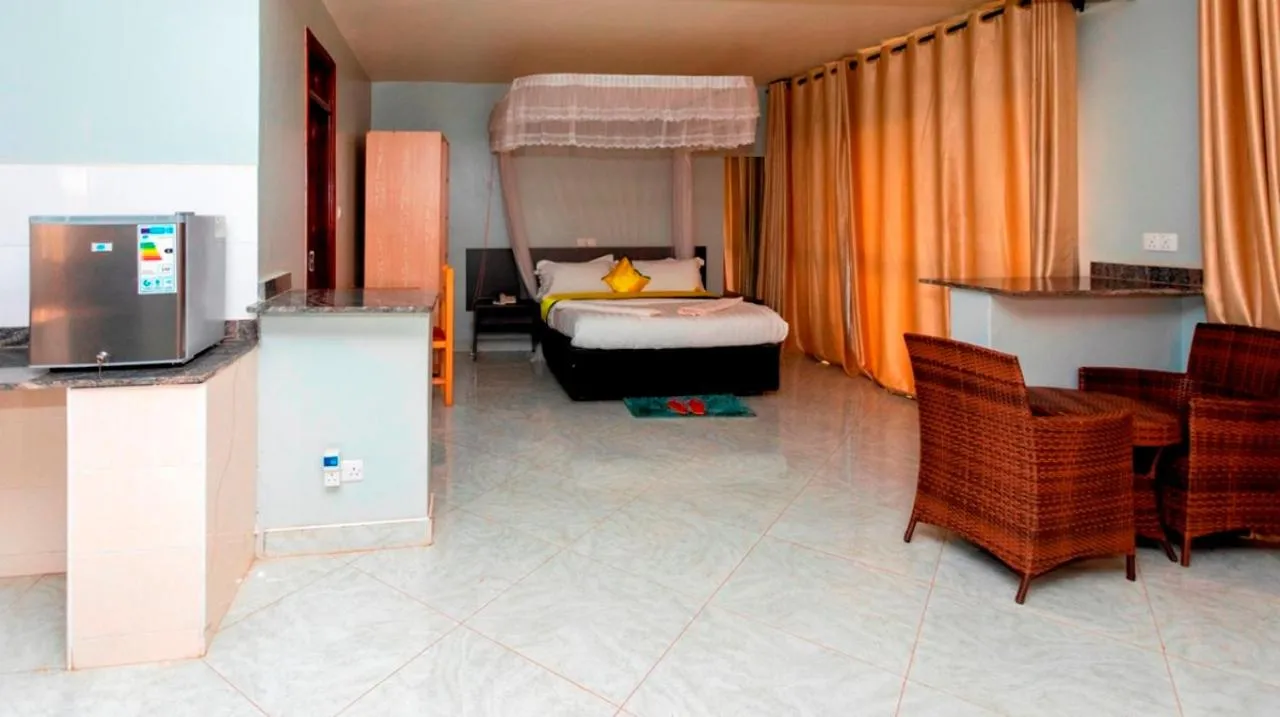 Bed in Sky Beach Hotel