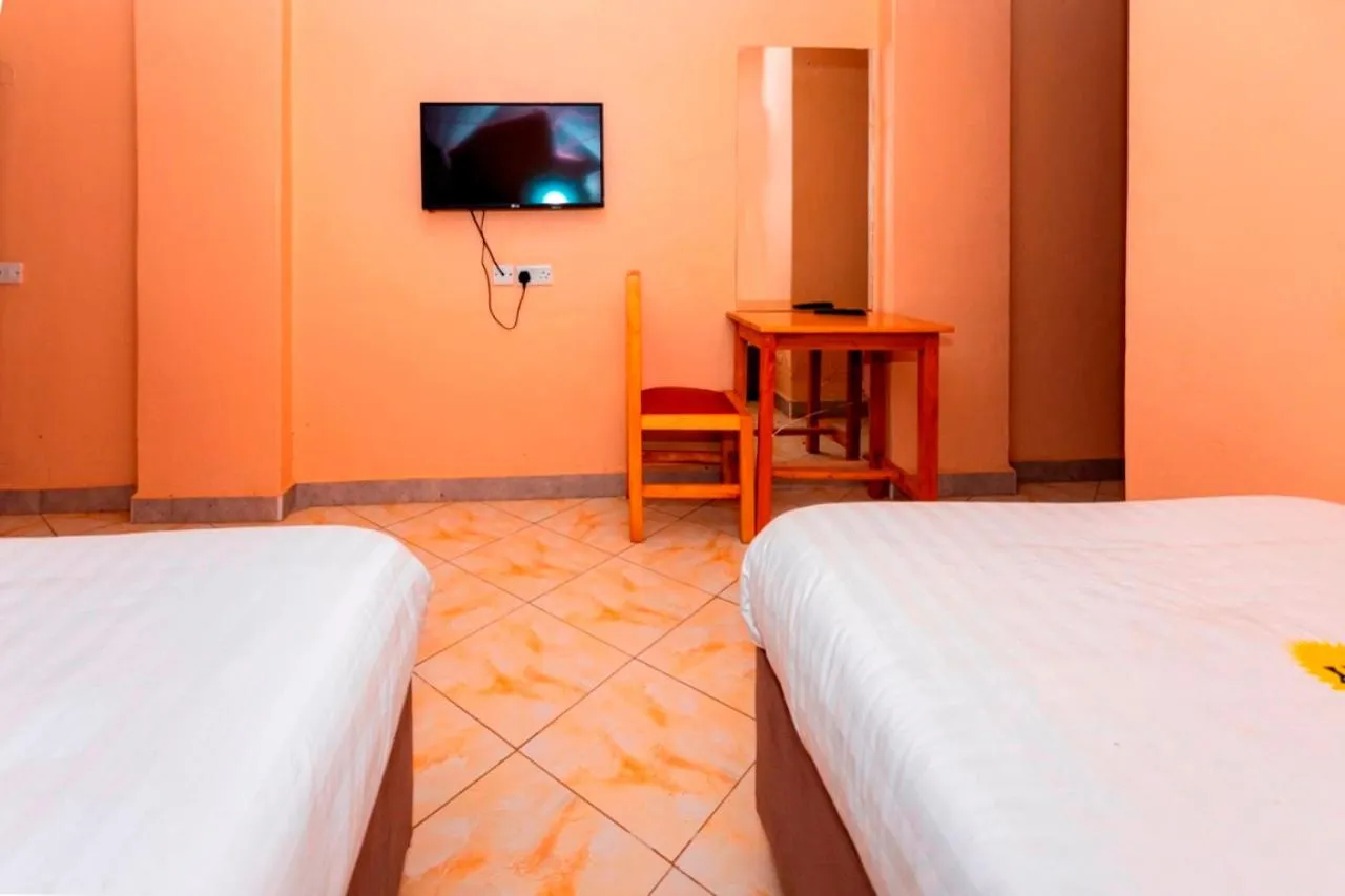 Bed in Sky Beach Hotel