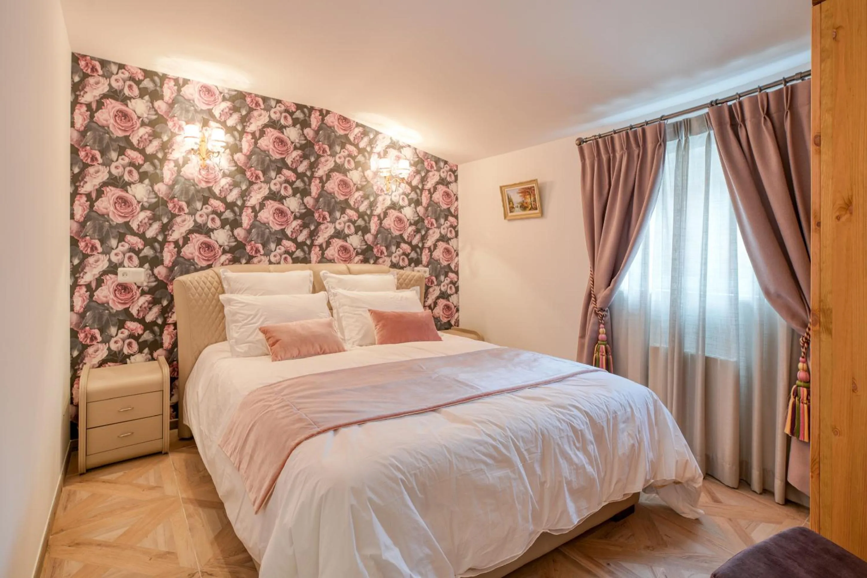 Bed in Le Petit Château de Barbizon au Bois du Mée