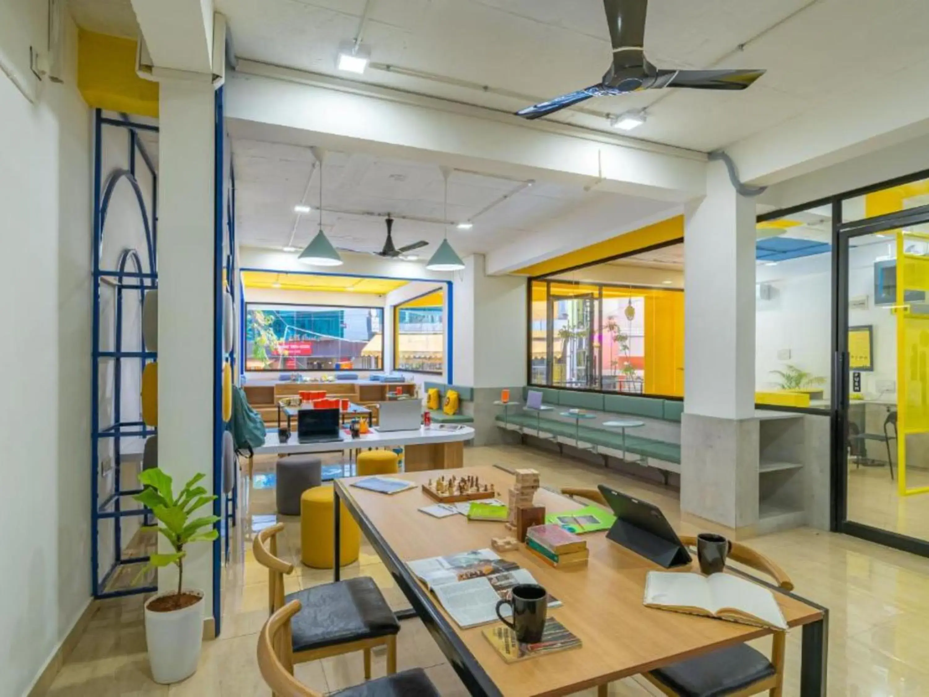 Living room in The Hosteller Bangalore, Koramangala Living room in The Hosteller Bangalore, Koramangala