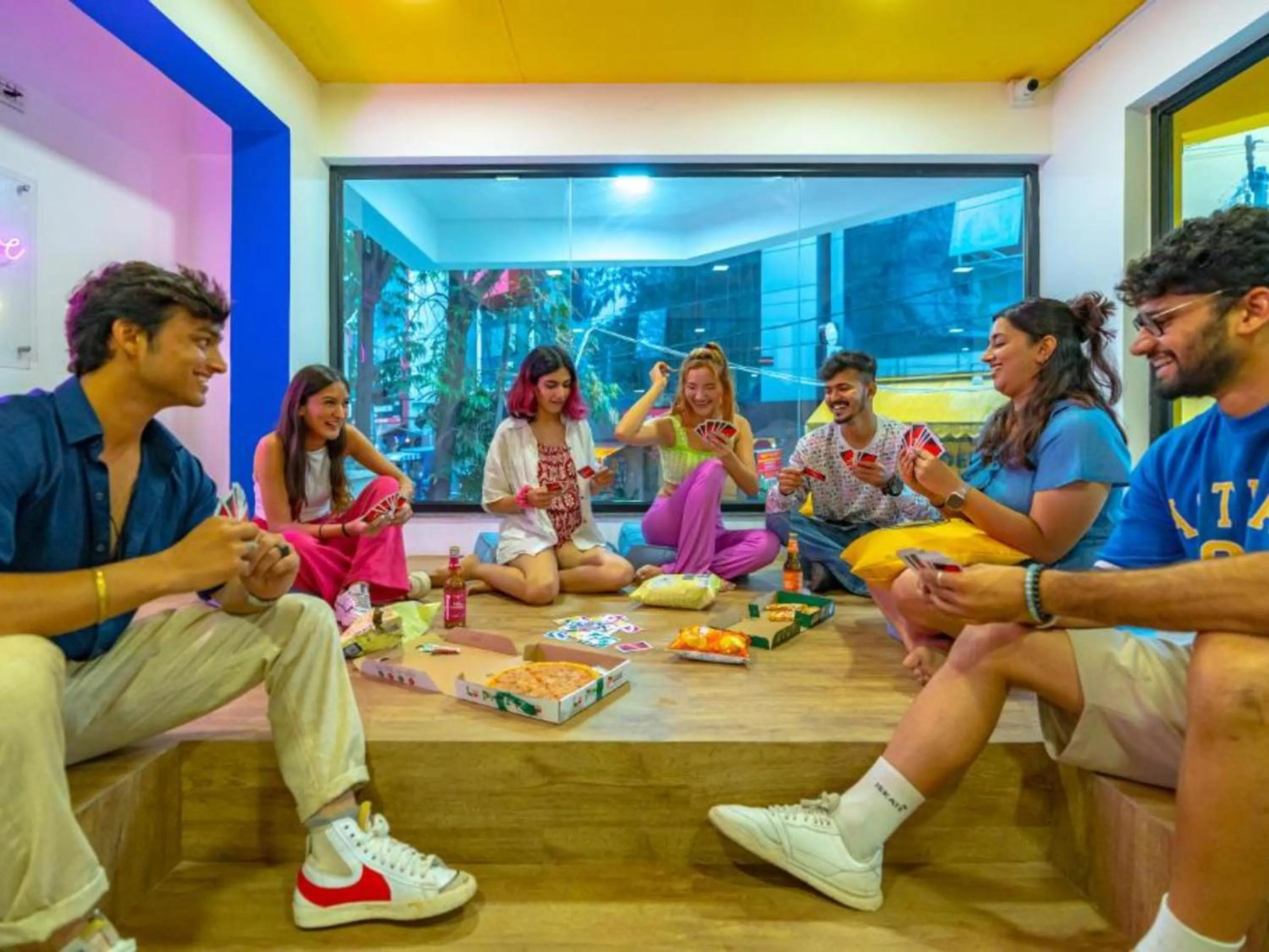 People in The Hosteller Bangalore, Koramangala