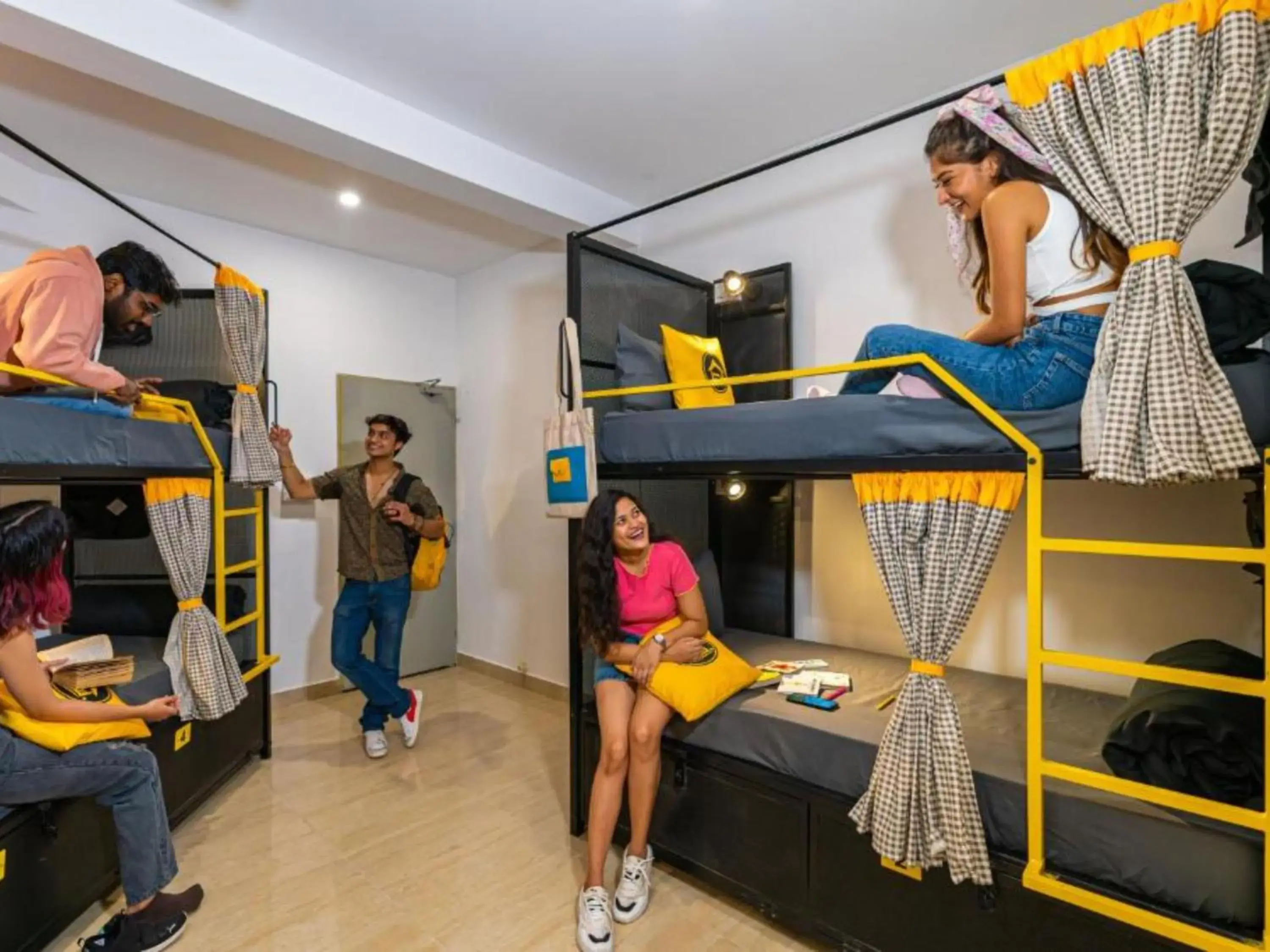 Bed in The Hosteller Bangalore, Koramangala Bed in The Hosteller Bangalore, Koramangala