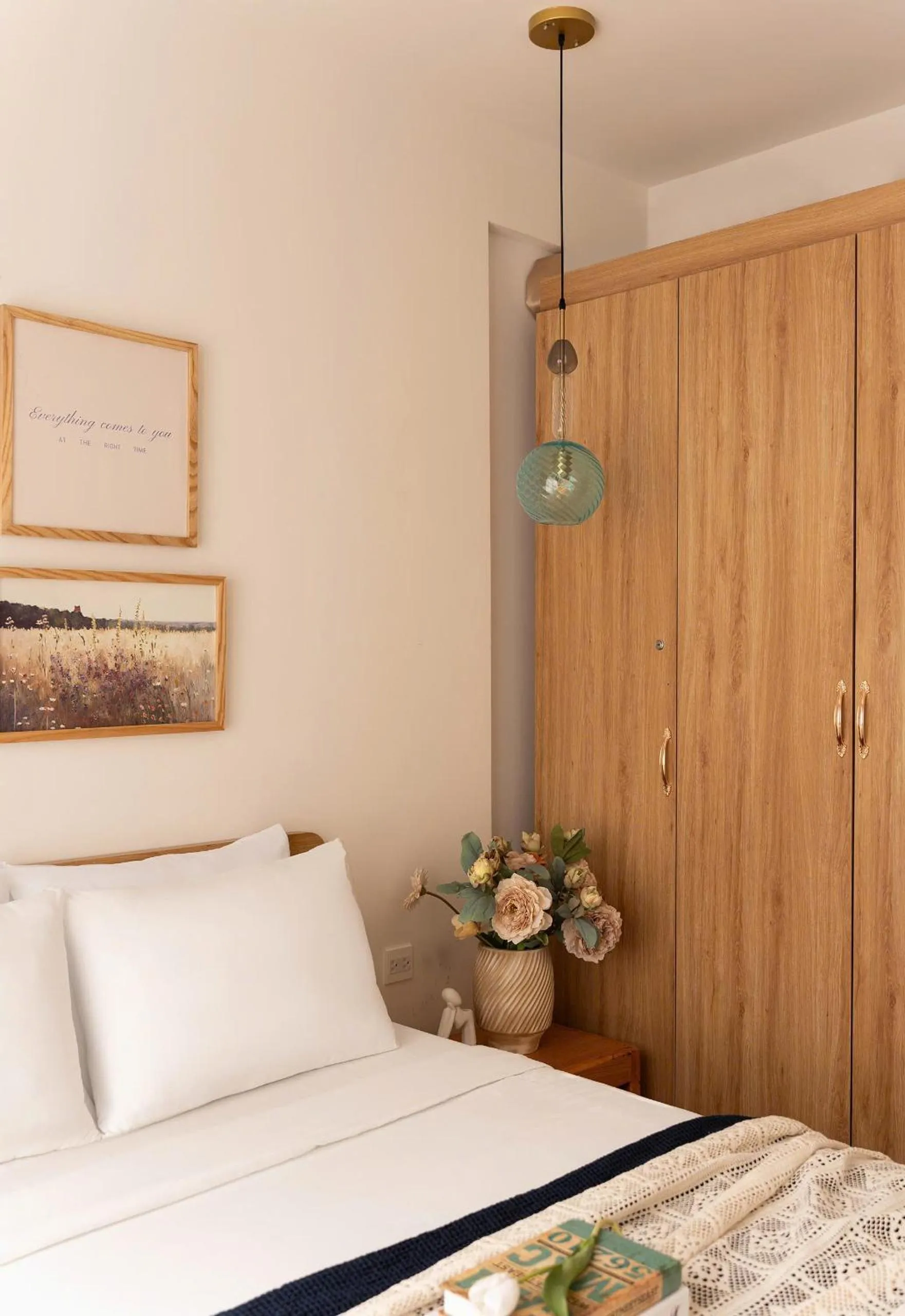 Bed in Otis Soho Saigon Balcony Apartment