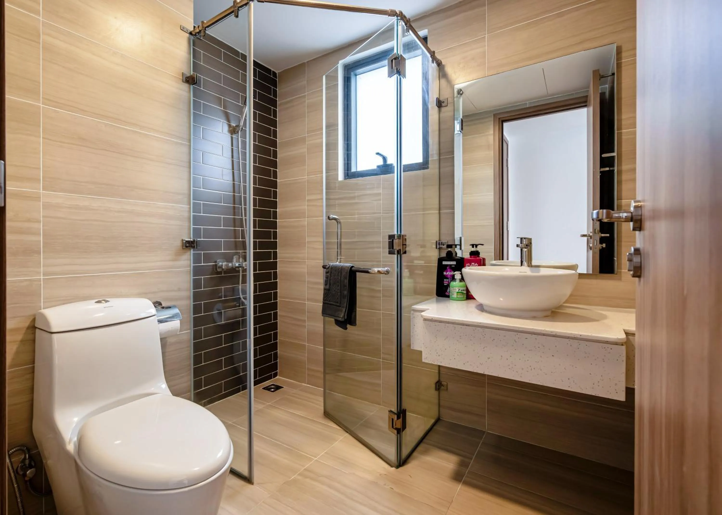 Shower in Otis Soho Saigon Balcony Apartment