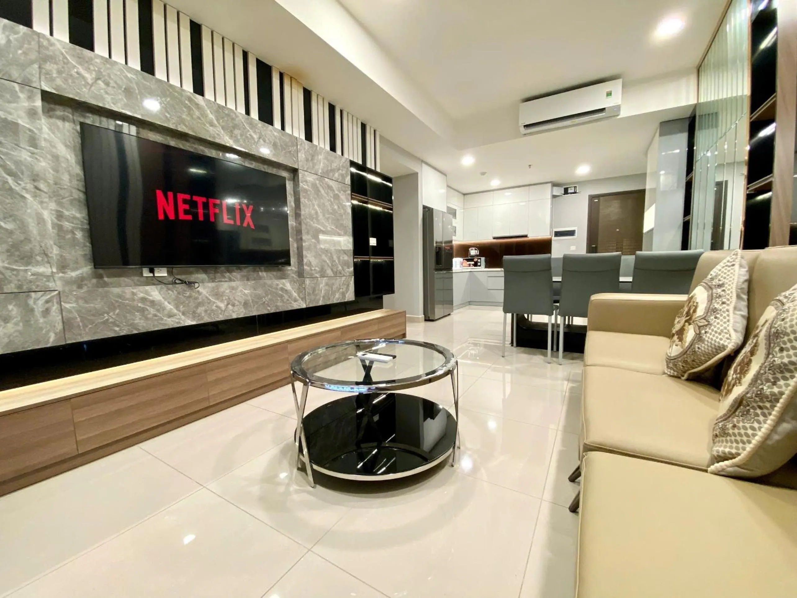 Living room in Otis Soho Saigon Balcony Apartment