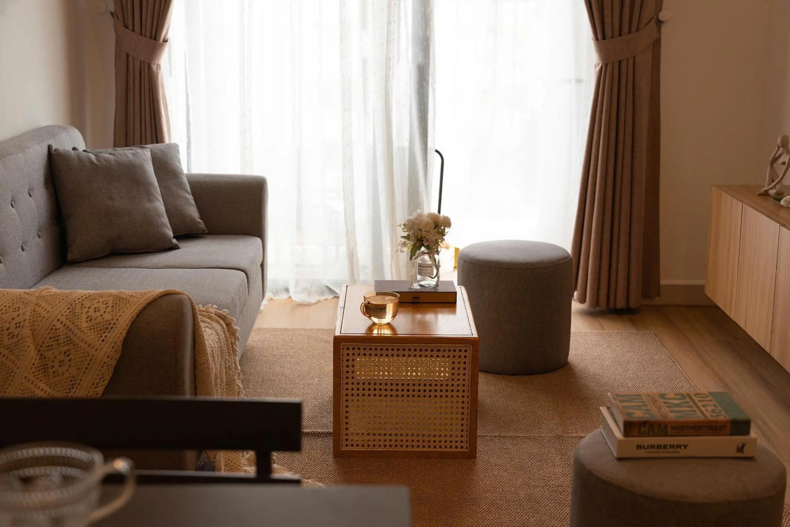 Living room in Otis Soho Saigon Balcony Apartment