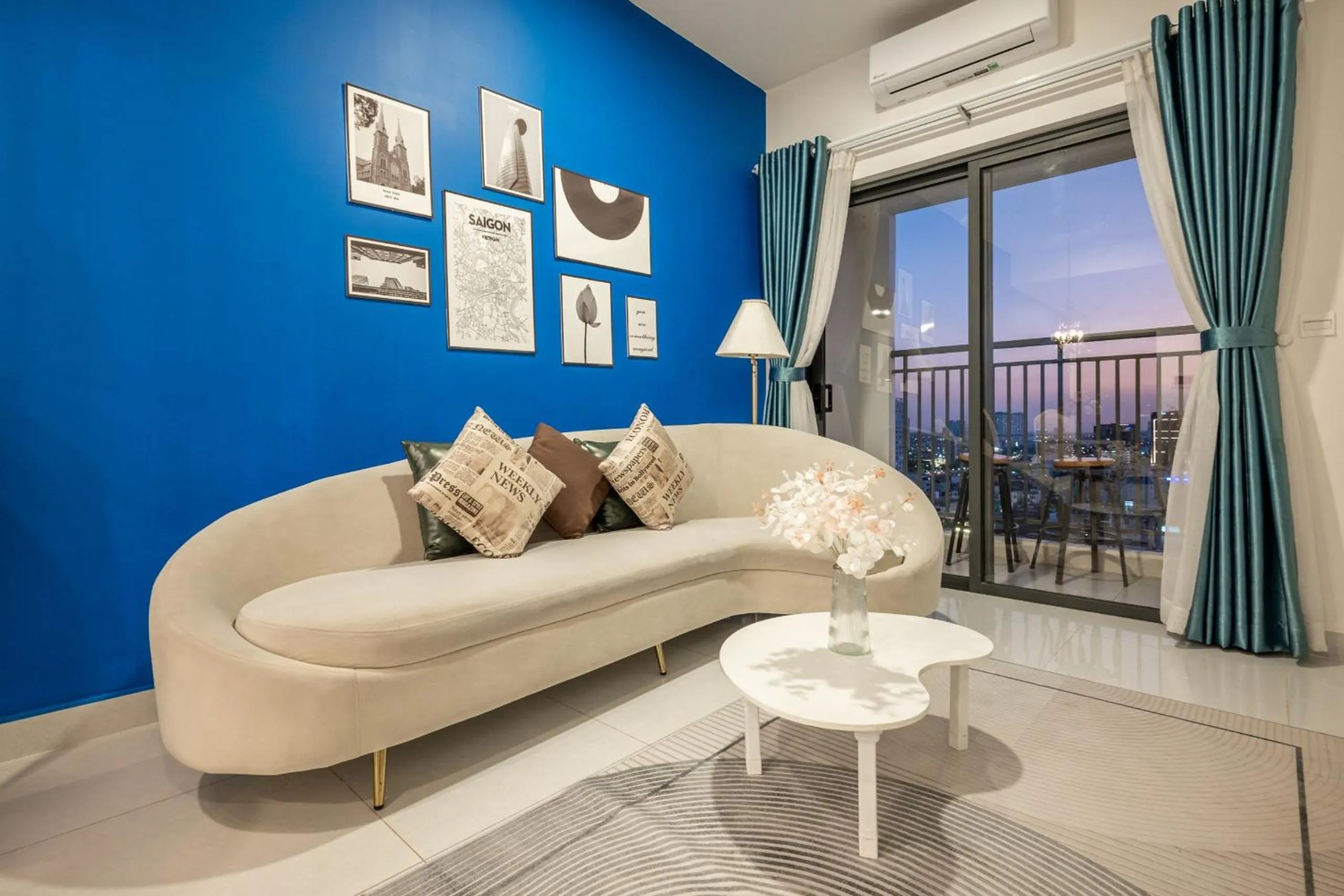 View (from property/room) in Otis Soho Saigon Balcony Apartment