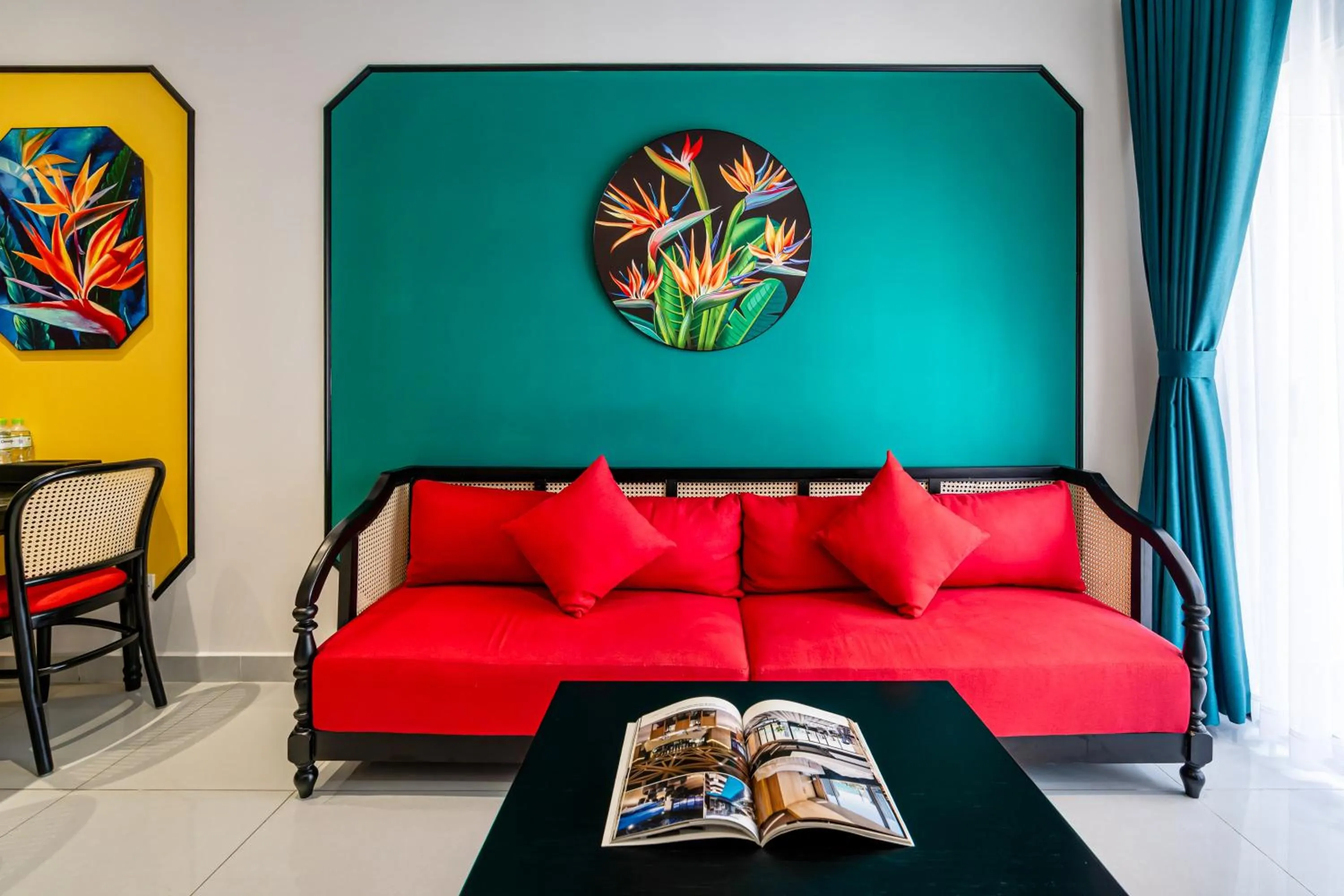 Bed in Otis Soho Saigon Balcony Apartment