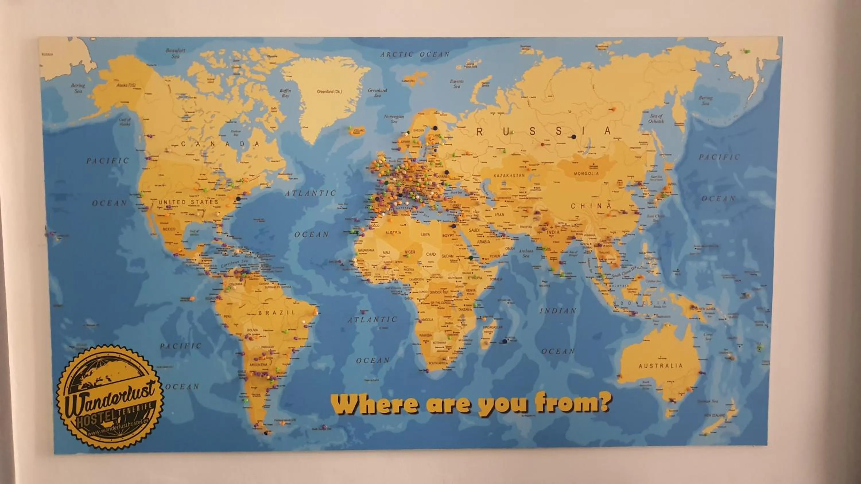 Guests in Wanderlust Hostel
