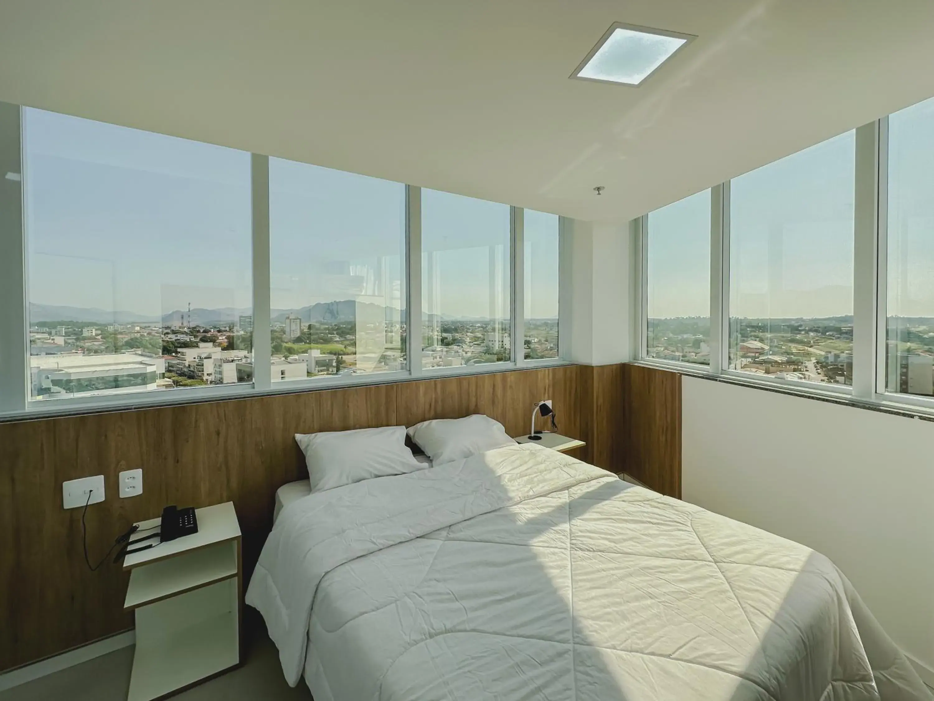 View (from property/room), Bed in Go Inn Aracruz View (from property/room), Bed in Go Inn Aracruz