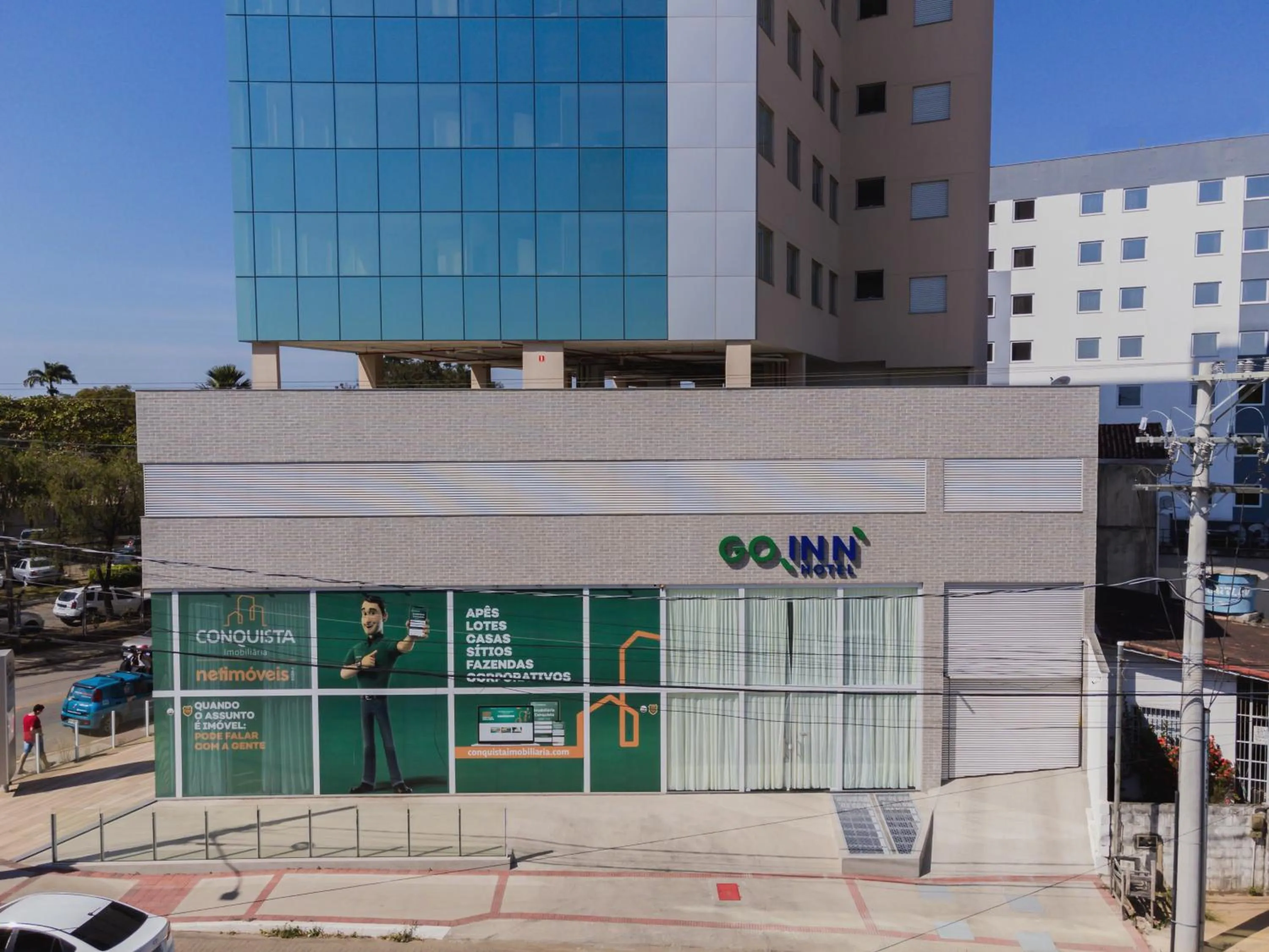 Facade/entrance in Go Inn Aracruz