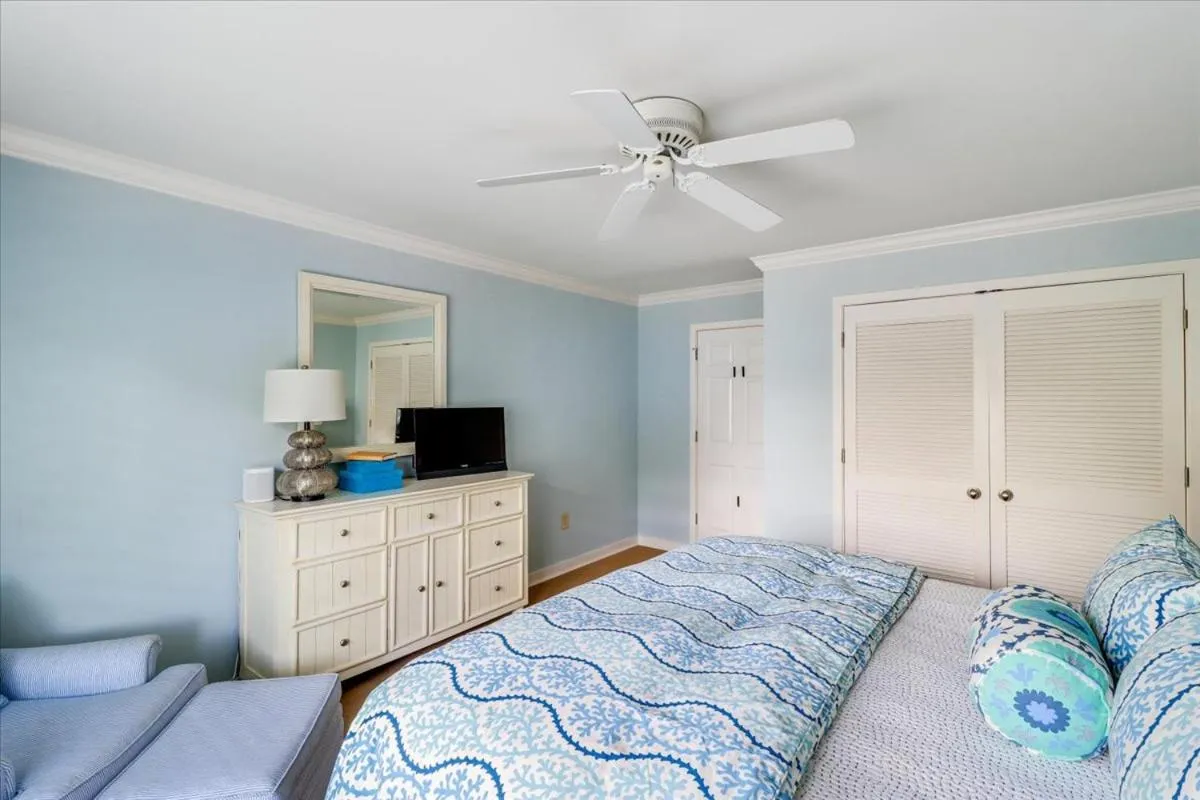 Bedroom, Bed in Beach Club Villa 30 - Coastal Oceanfront! Pool! Walkout!