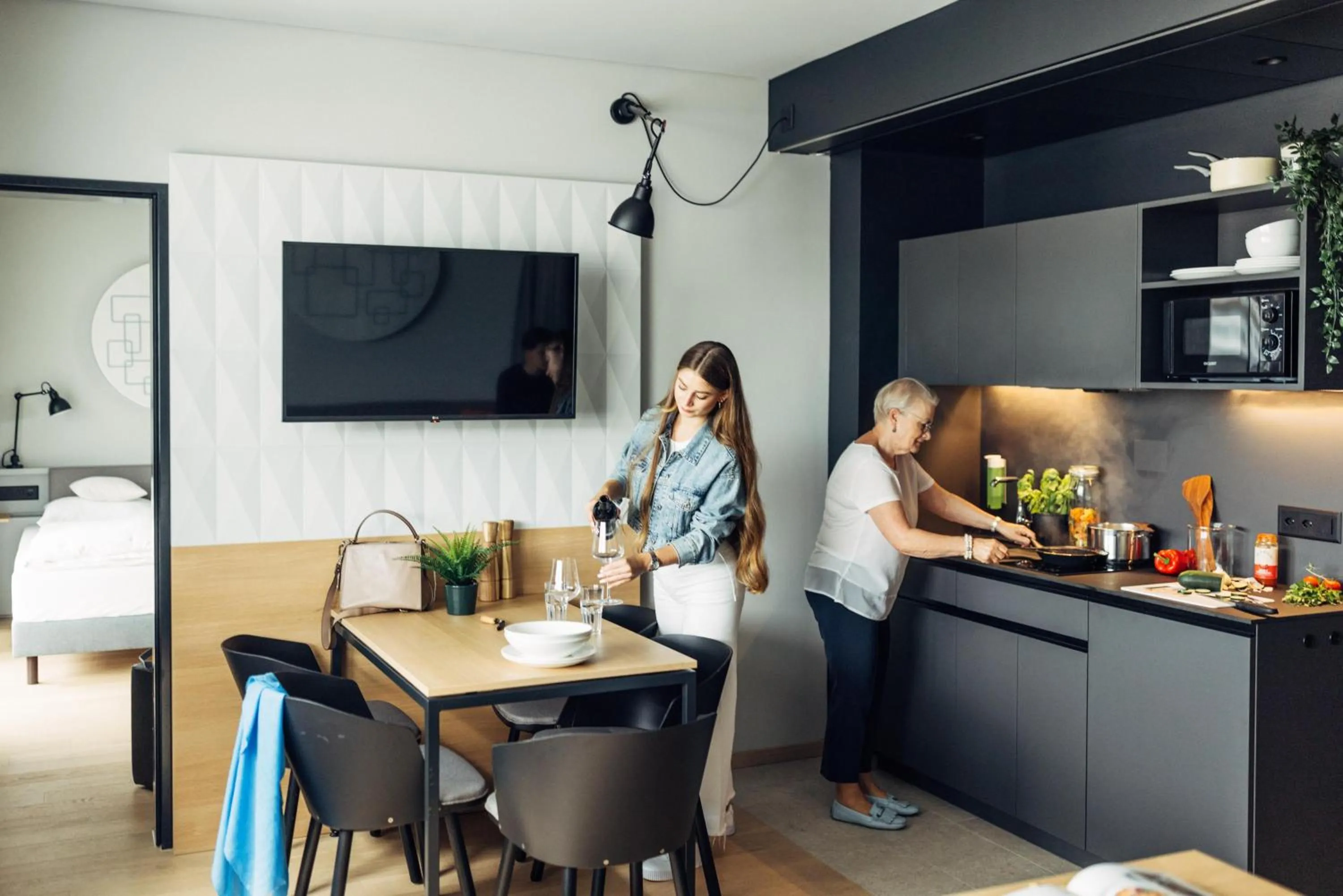 Photo of the whole room in harry's home Zürich-Limmattal